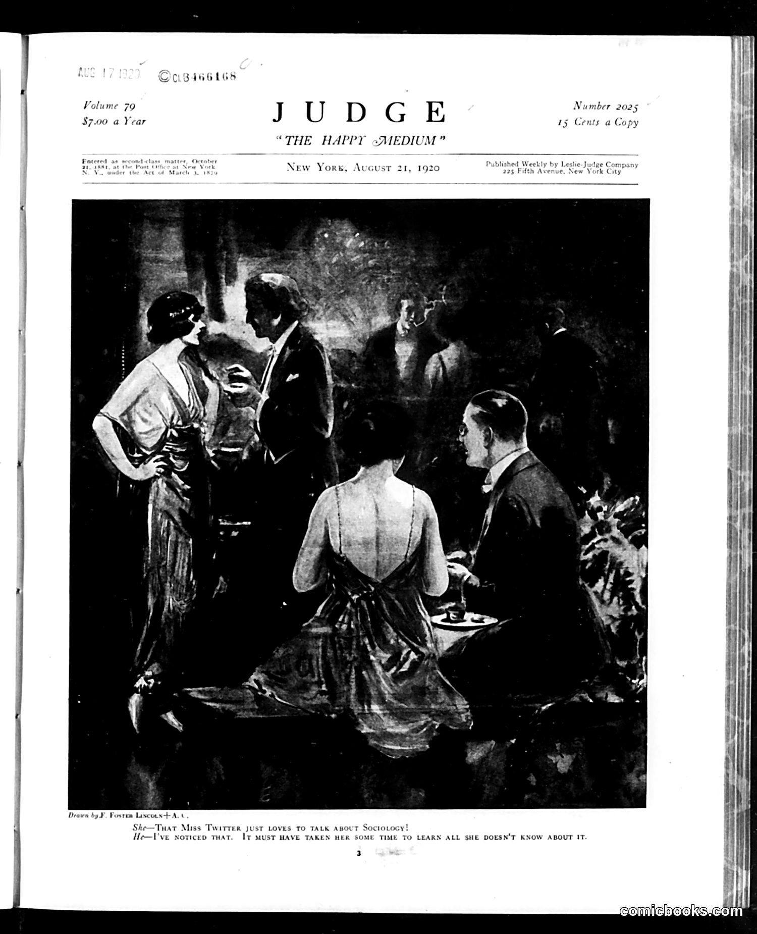 Judge — August 21, 1920 — page 3 of 36