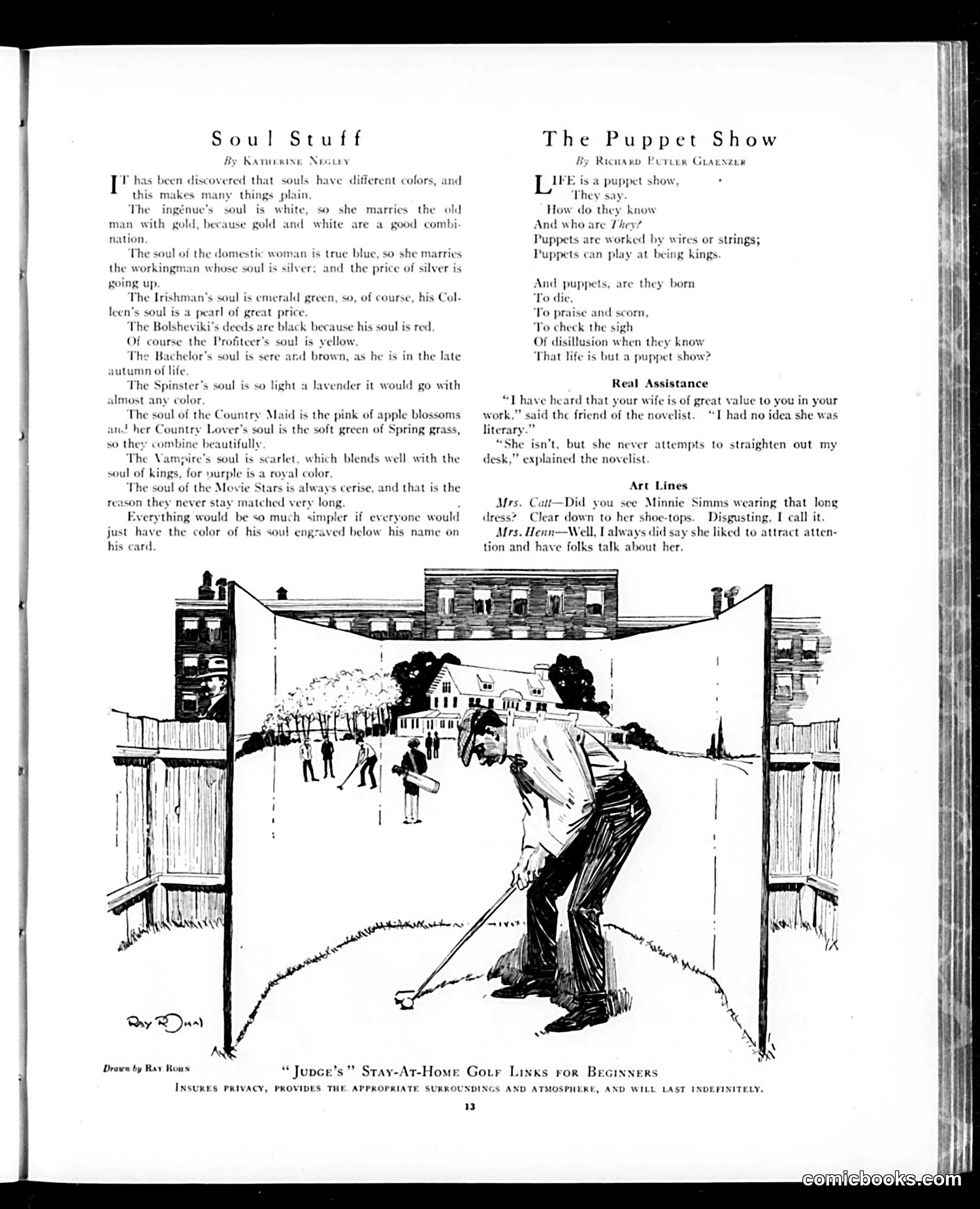 Judge — August 21, 1920 — page 13 of 36