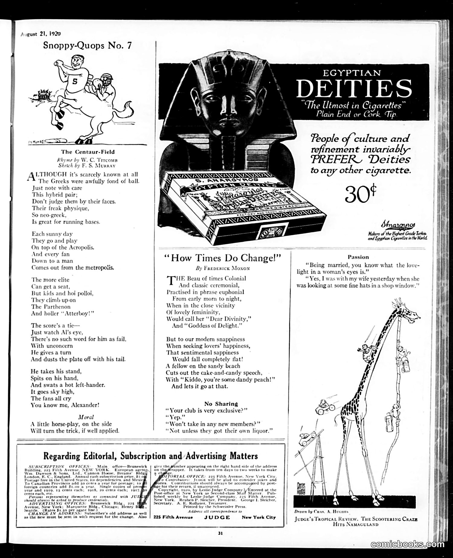 Judge — August 21, 1920 — page 31 of 36