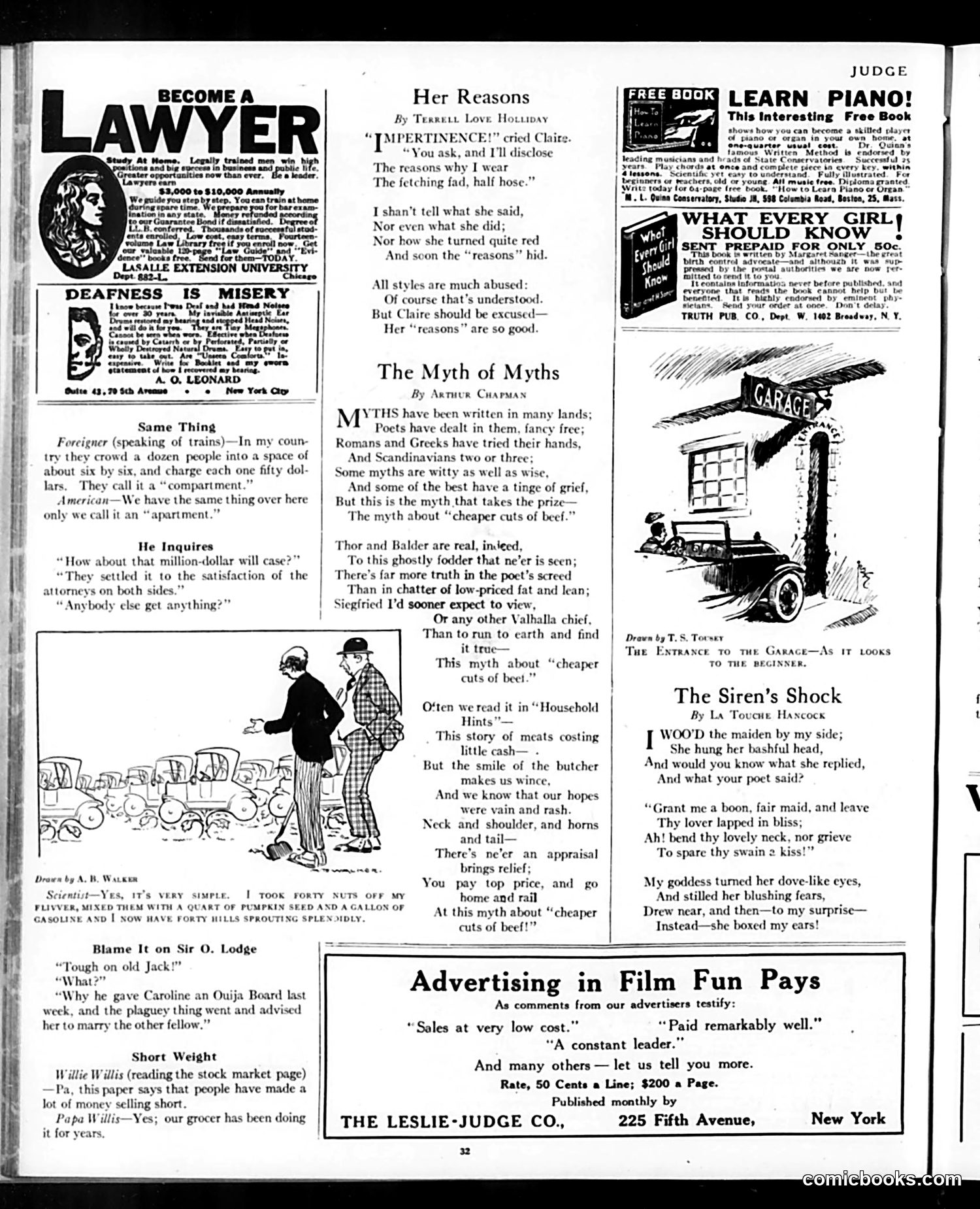 Judge — August 21, 1920 — page 32 of 36