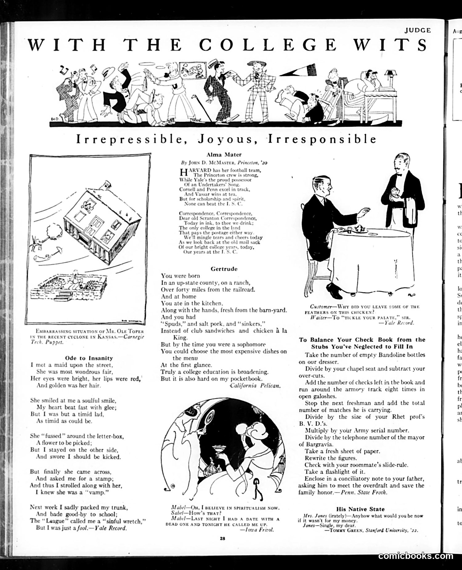 Judge — August 28, 1920 — page 28 of 36