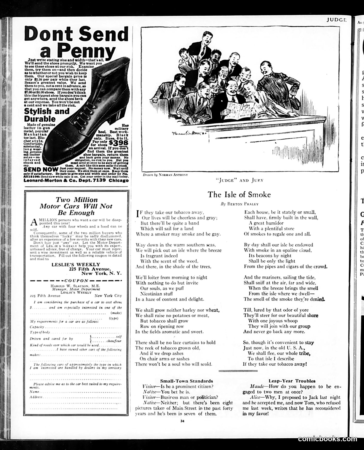 Judge — August 28, 1920 — page 34 of 36