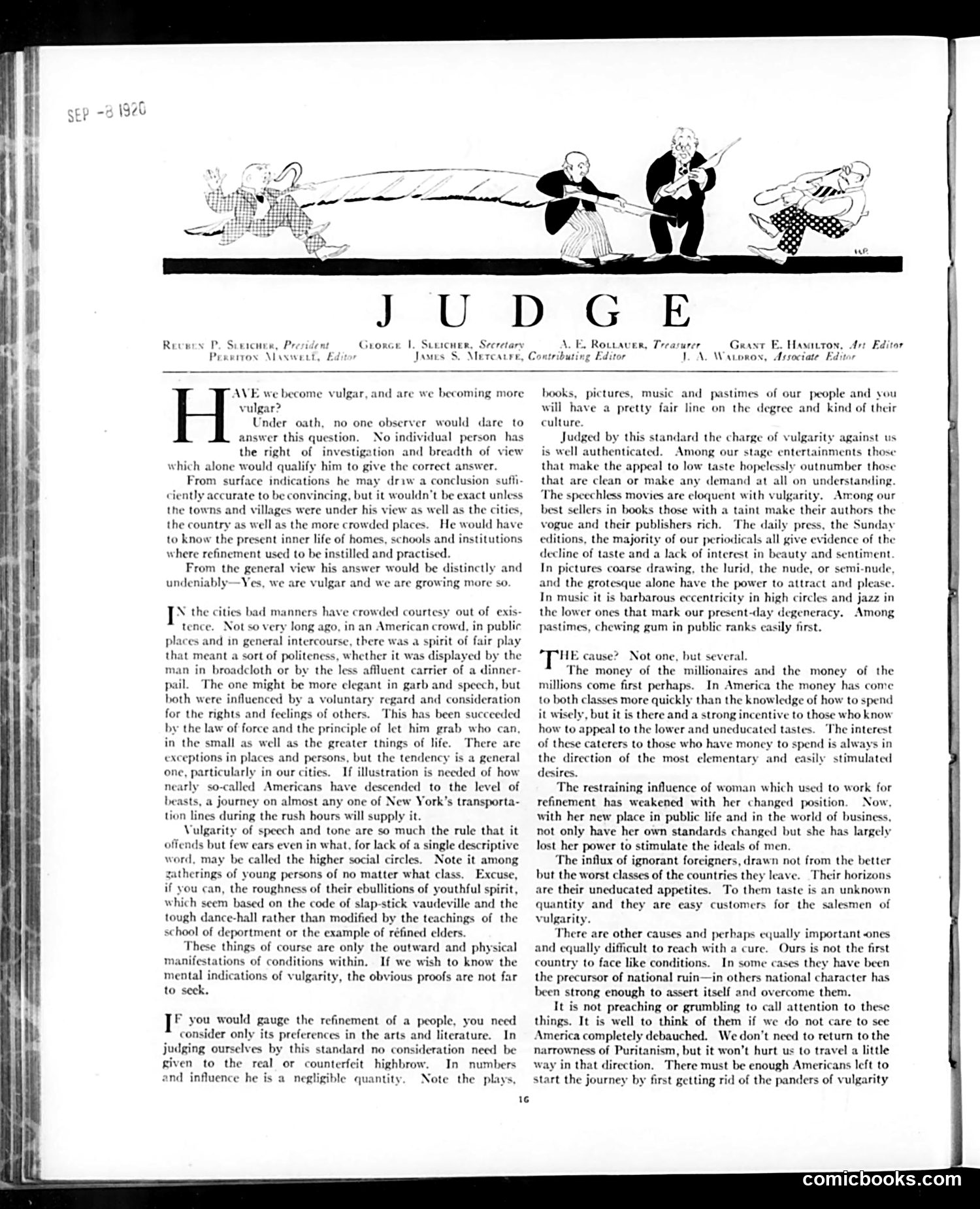 Judge — September 11, 1920 — page 16 of 32