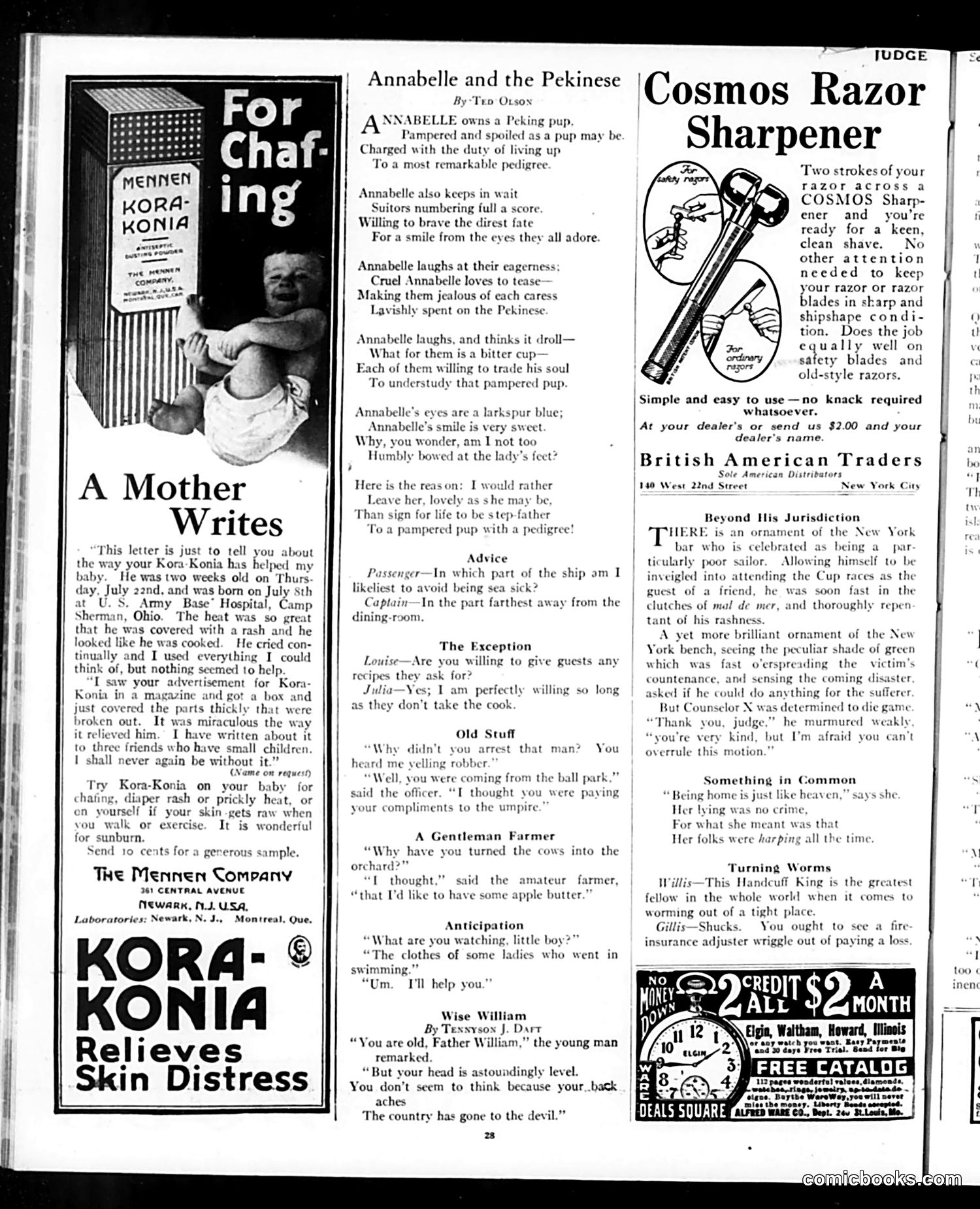 Judge — September 18, 1920 — page 28 of 32