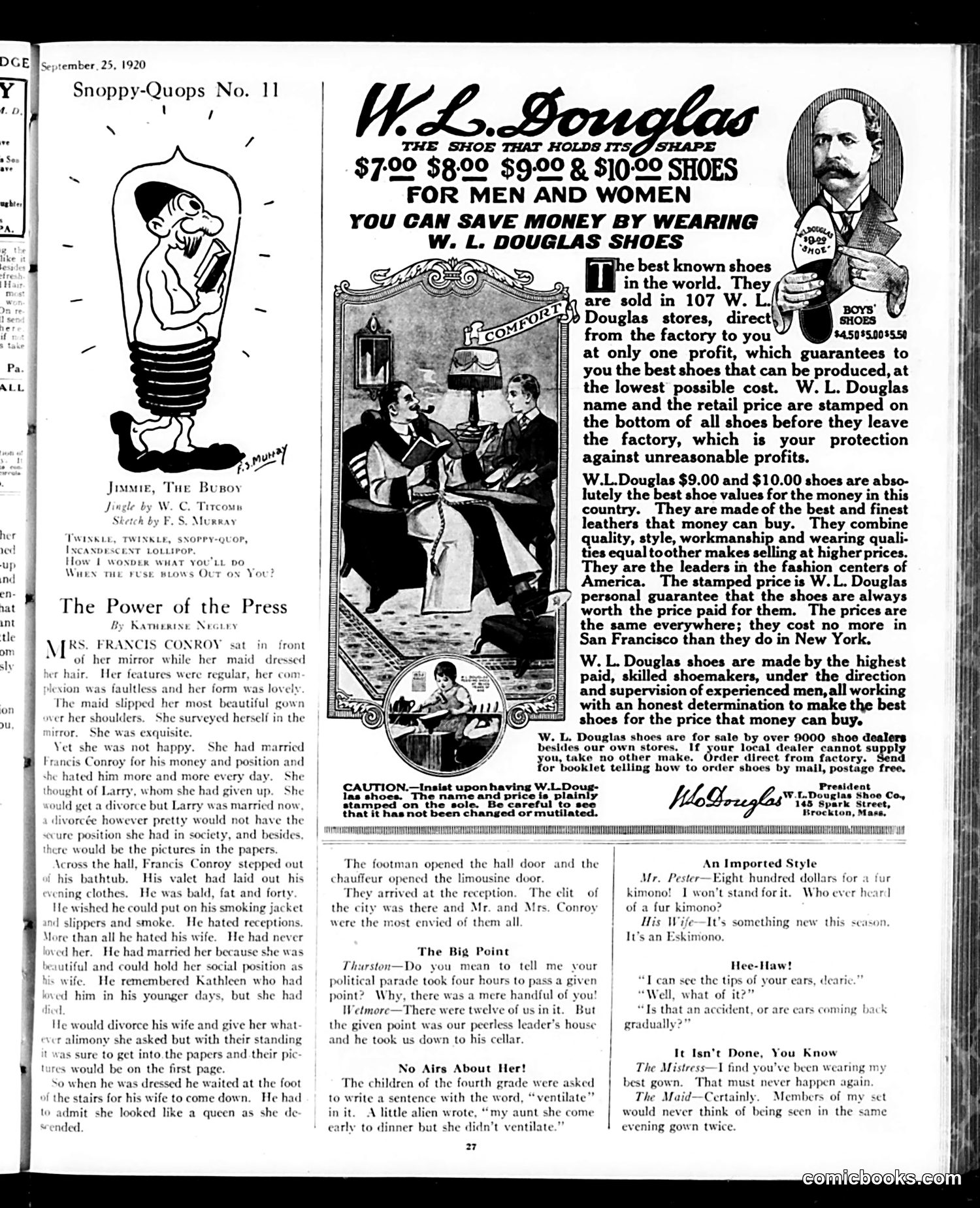 Judge — September 25, 1920 — page 27 of 34