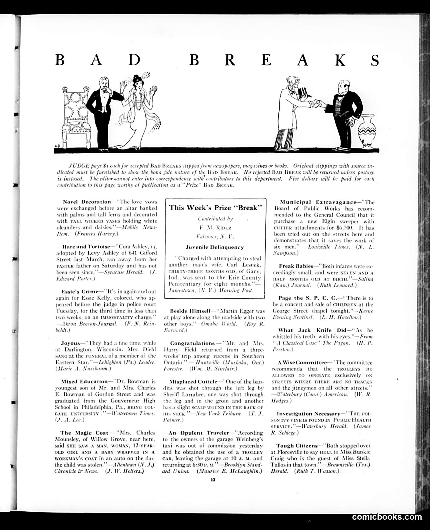 Judge — October 2, 1920 — page 13 of 32