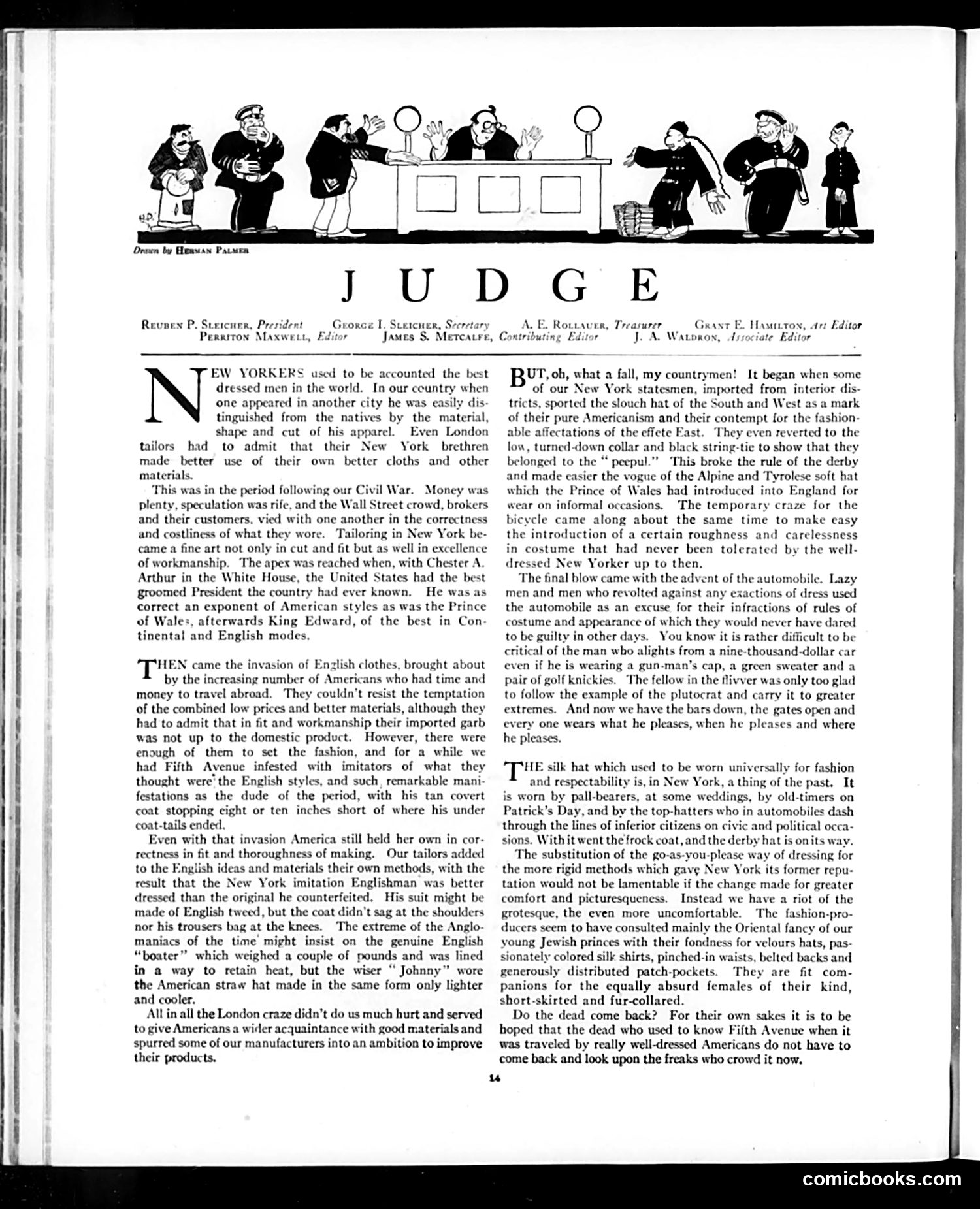 Judge — October 9, 1920 — page 14 of 32
