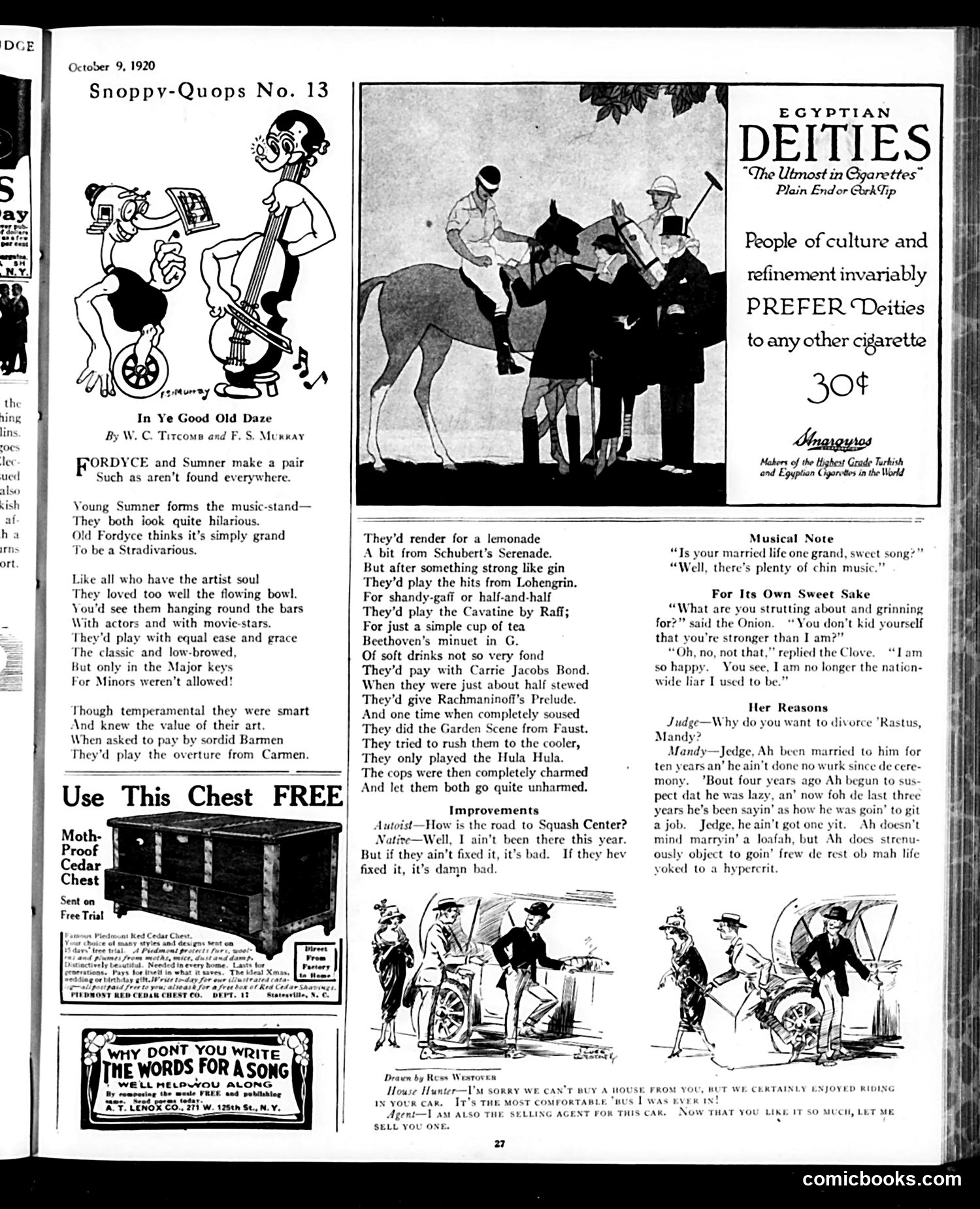 Judge — October 9, 1920 — page 27 of 32