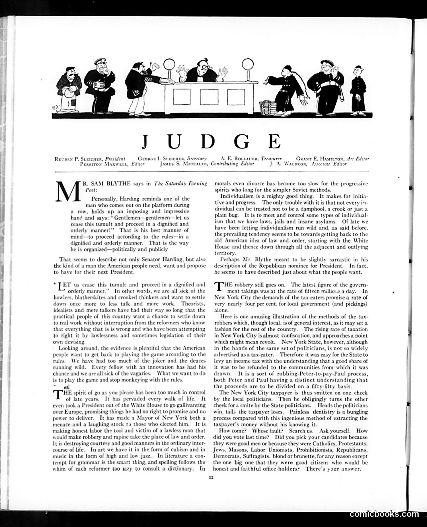 Judge — October 30, 1920 — page 12 of 32