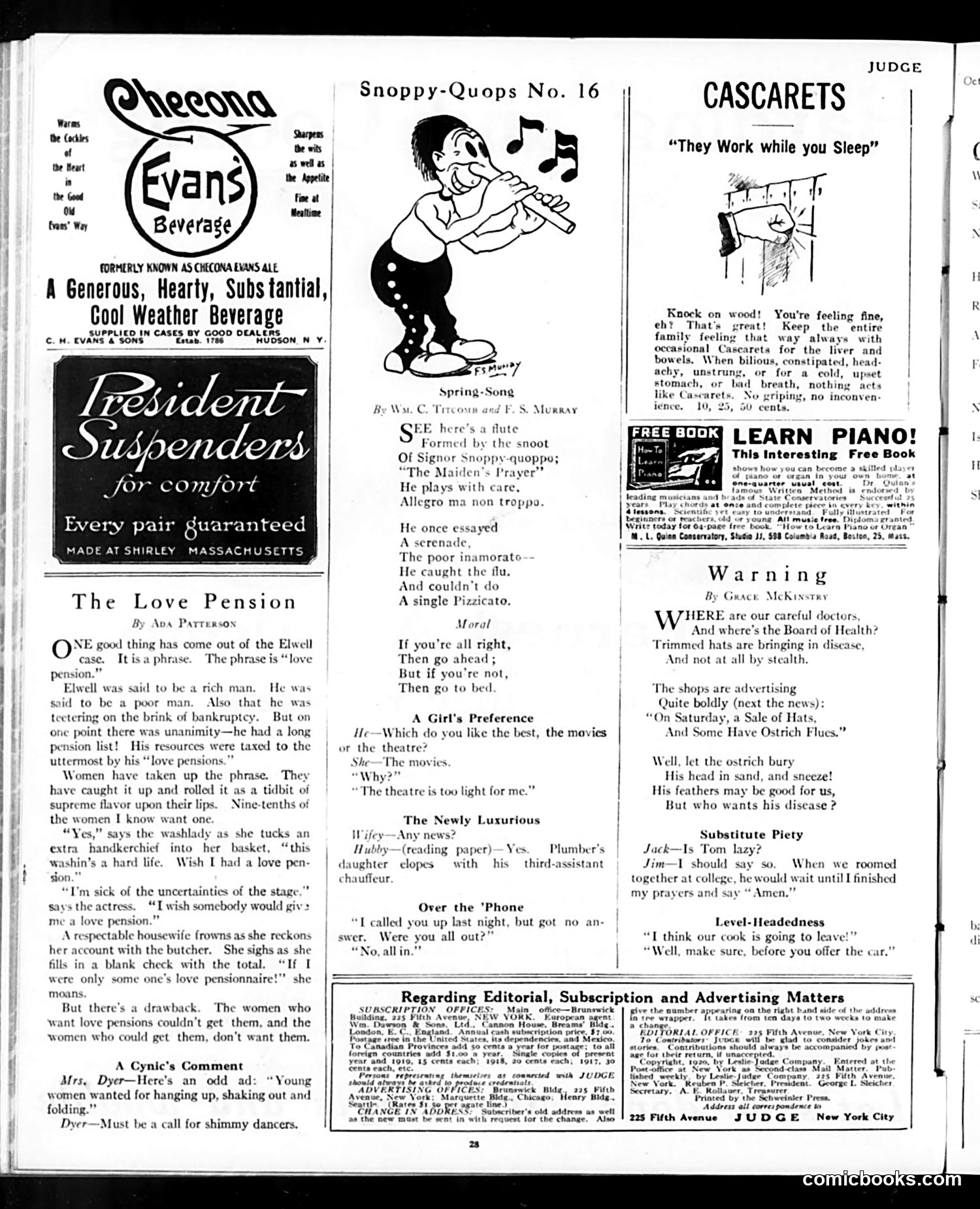 Judge — October 30, 1920 — page 28 of 32