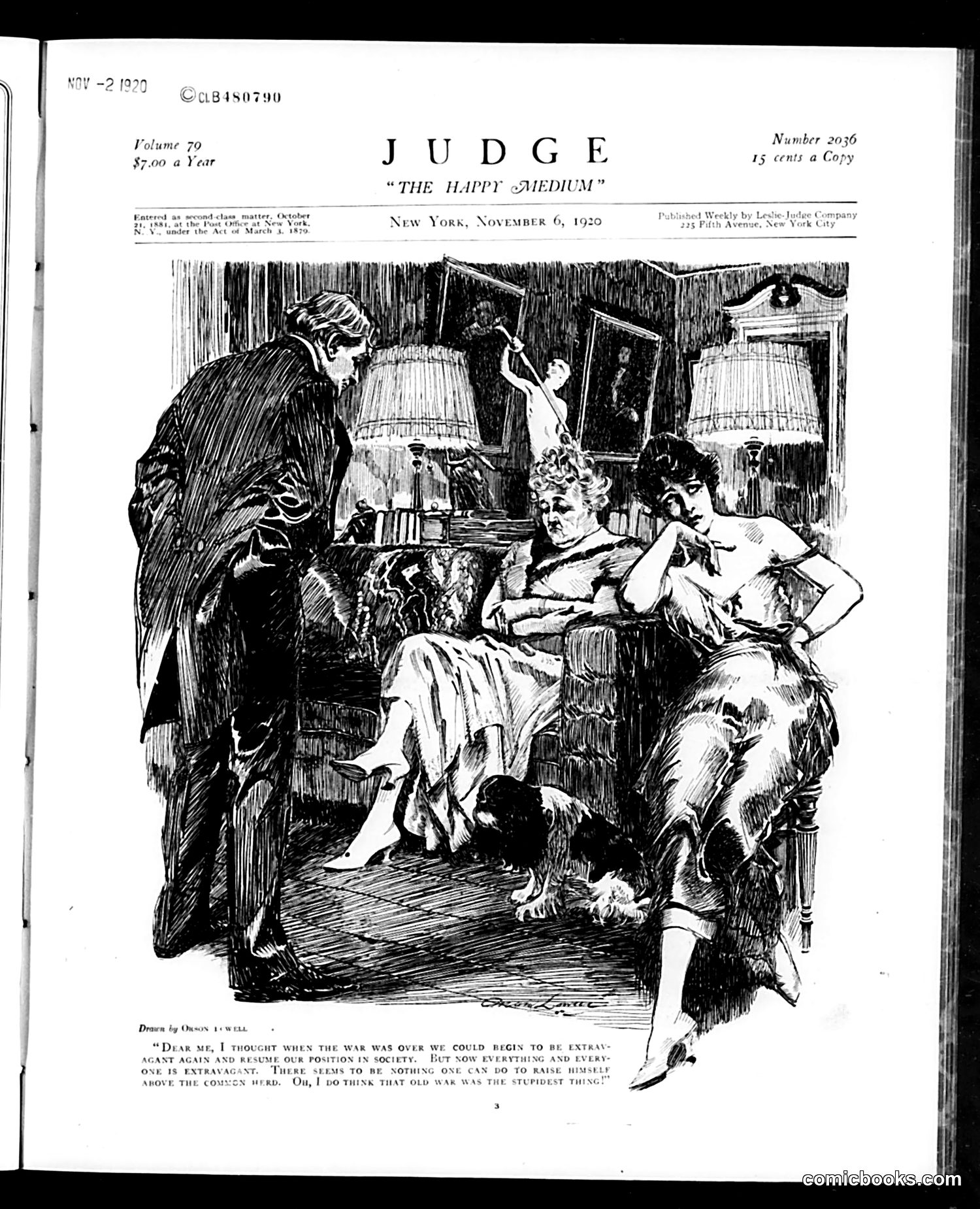 Judge — November 6, 1920 — page 3 of 32