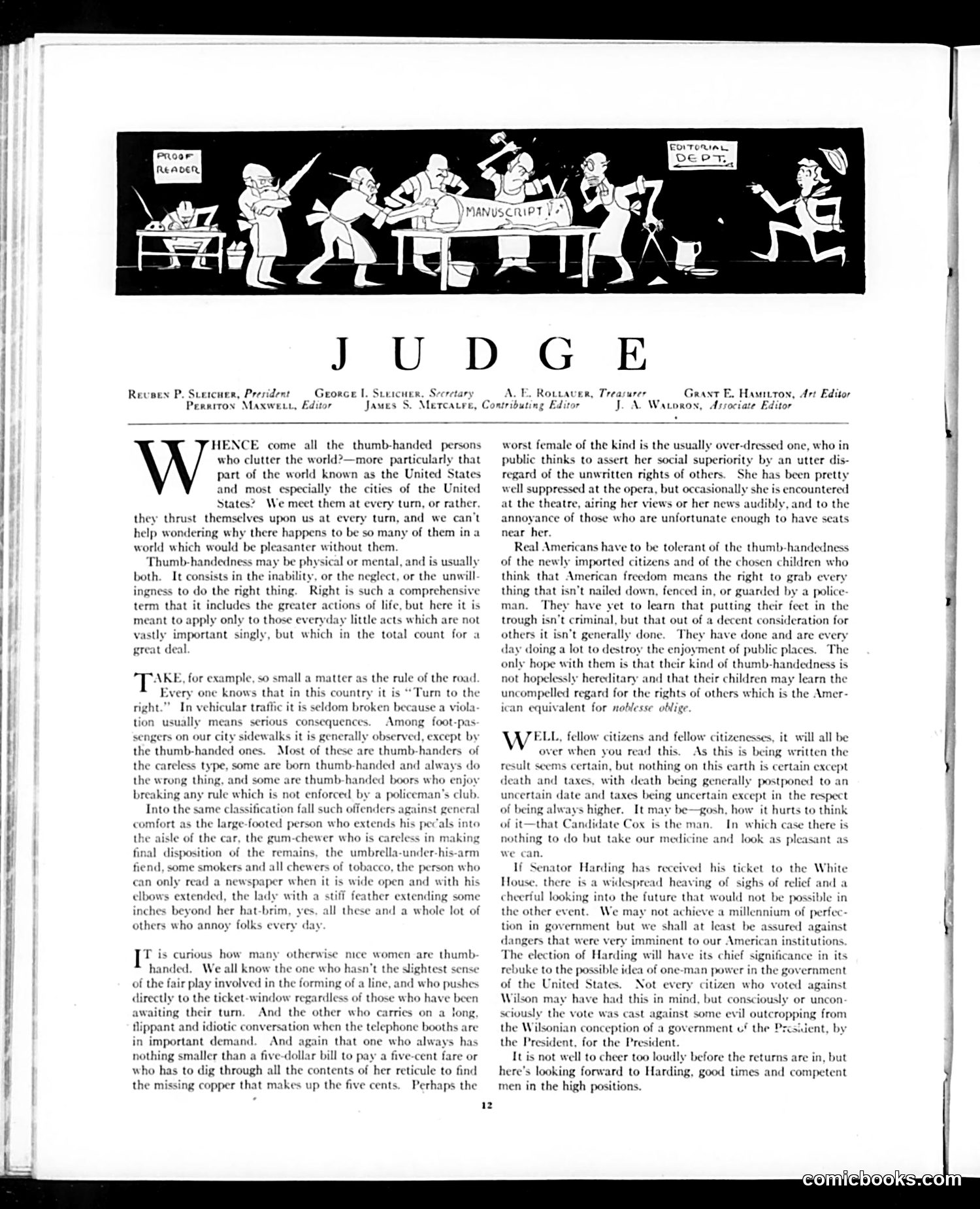 Judge — November 6, 1920 — page 12 of 32