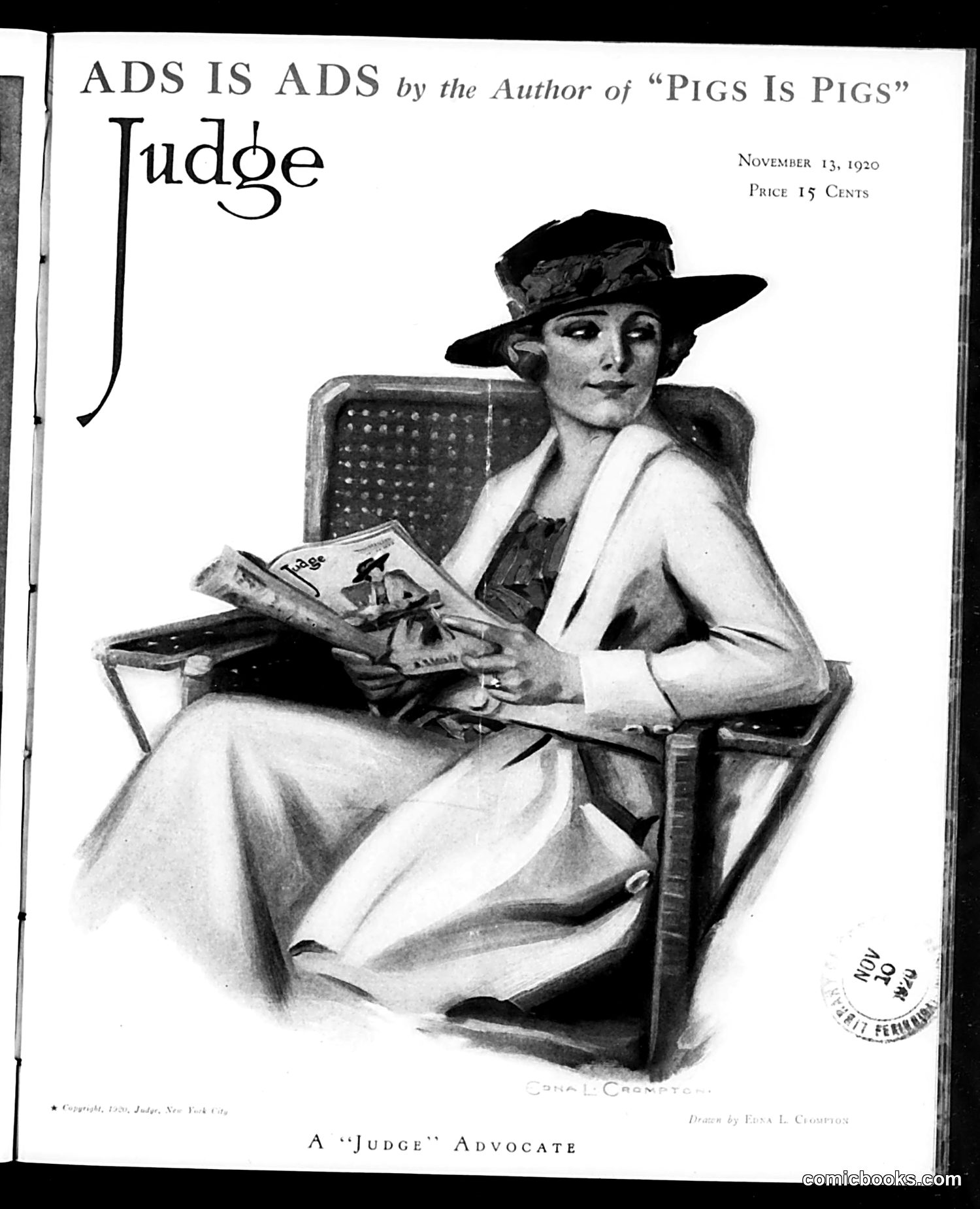 Judge — November 13, 1920