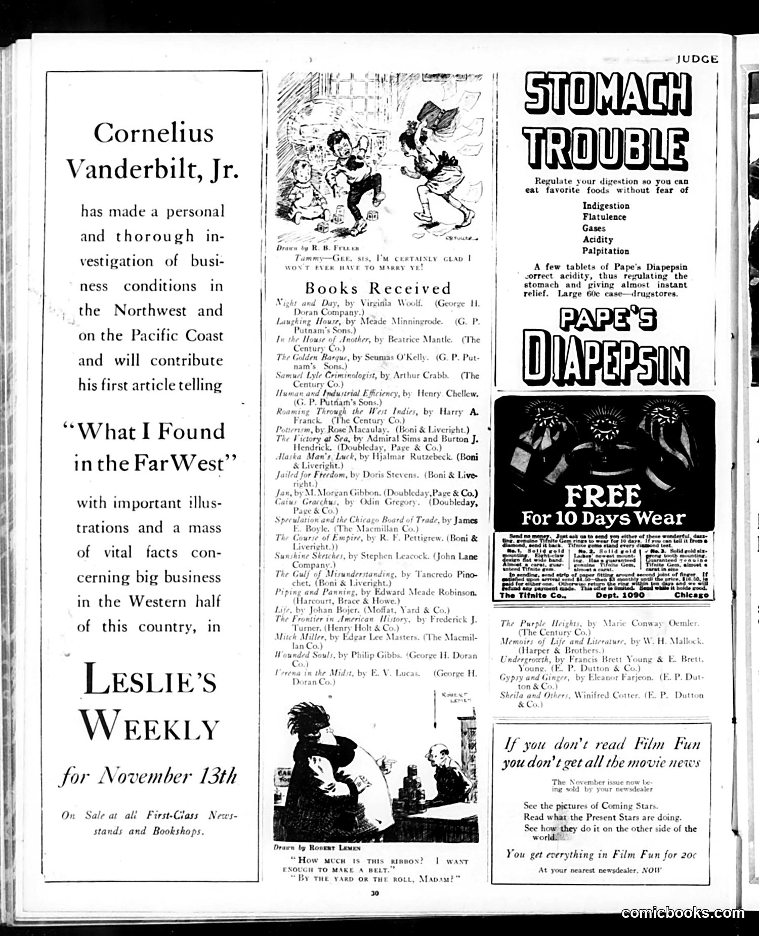 Judge — November 13, 1920 — page 30 of 32