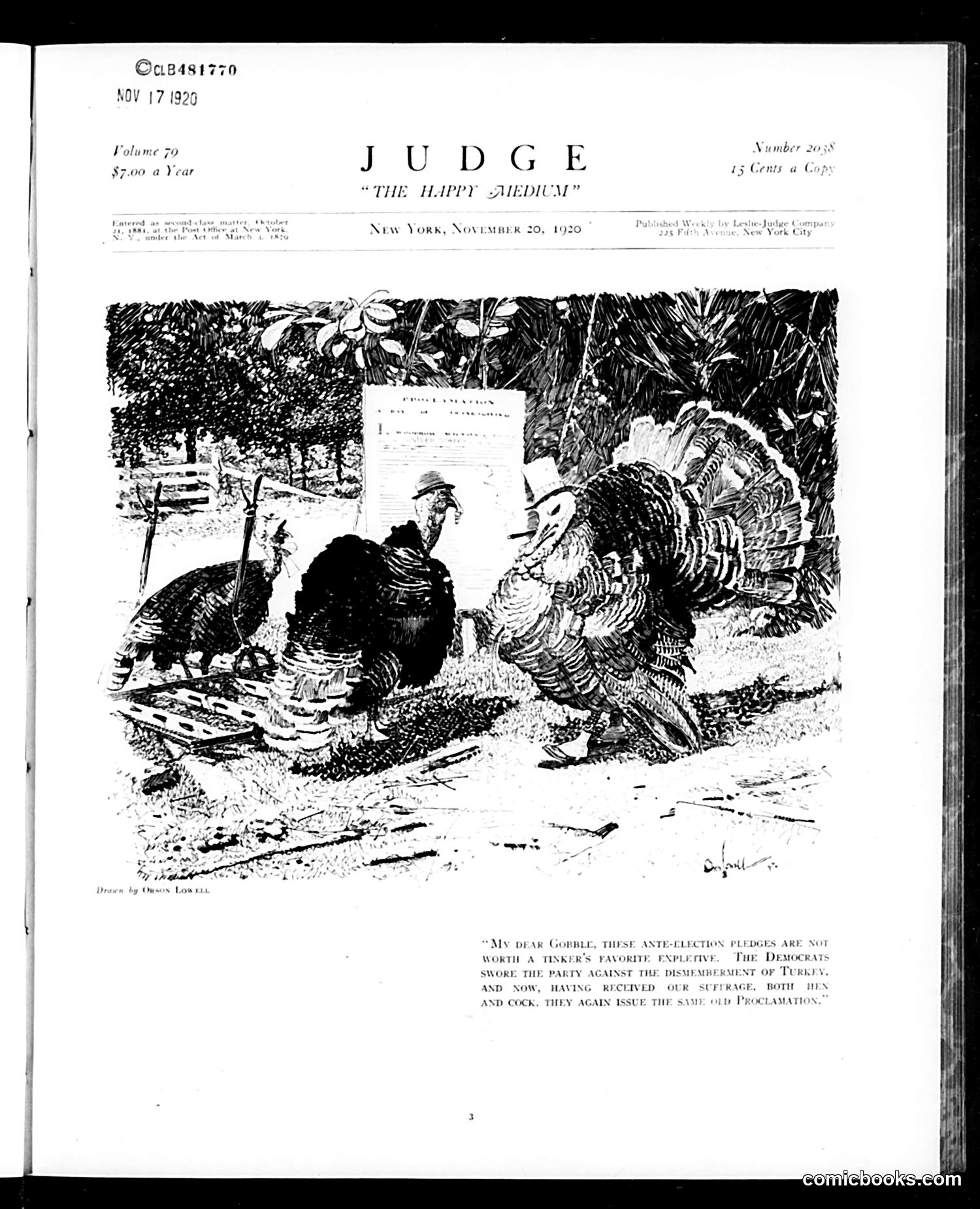 Judge — November 20, 1920 — page 3 of 32