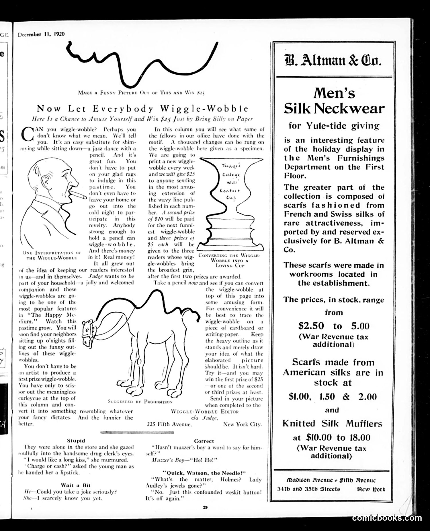 Judge — December 11, 1920 — page 29 of 32