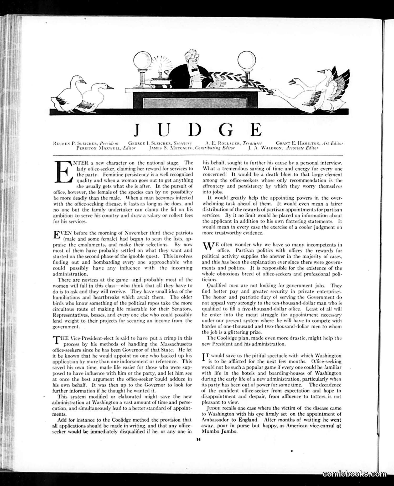 Judge — December 18, 1920 — page 14 of 32