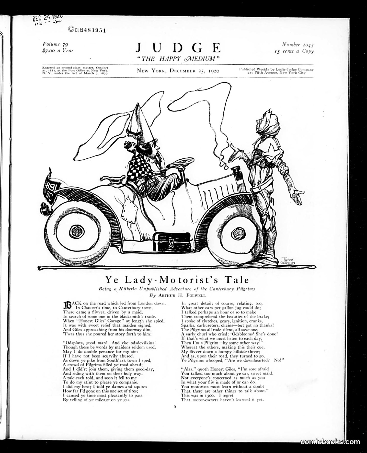 Judge — December 25, 1920 — page 3 of 33