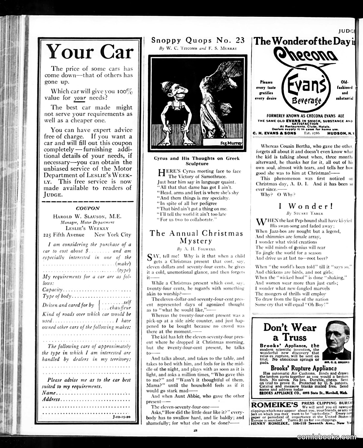 Judge — December 25, 1920 — page 28 of 33