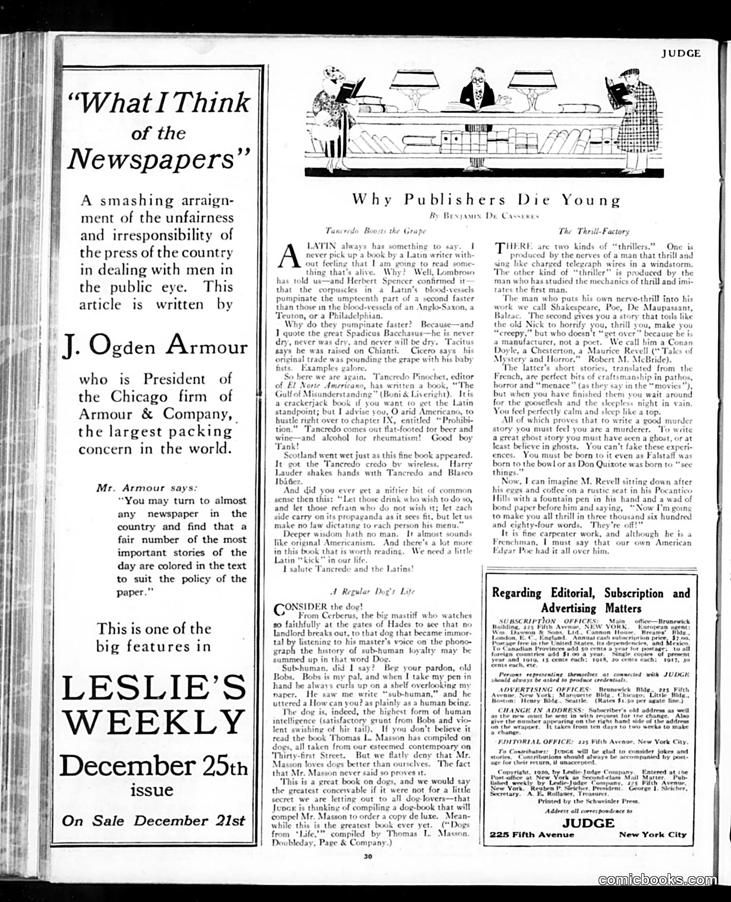 Judge — December 25, 1920 — page 30 of 33
