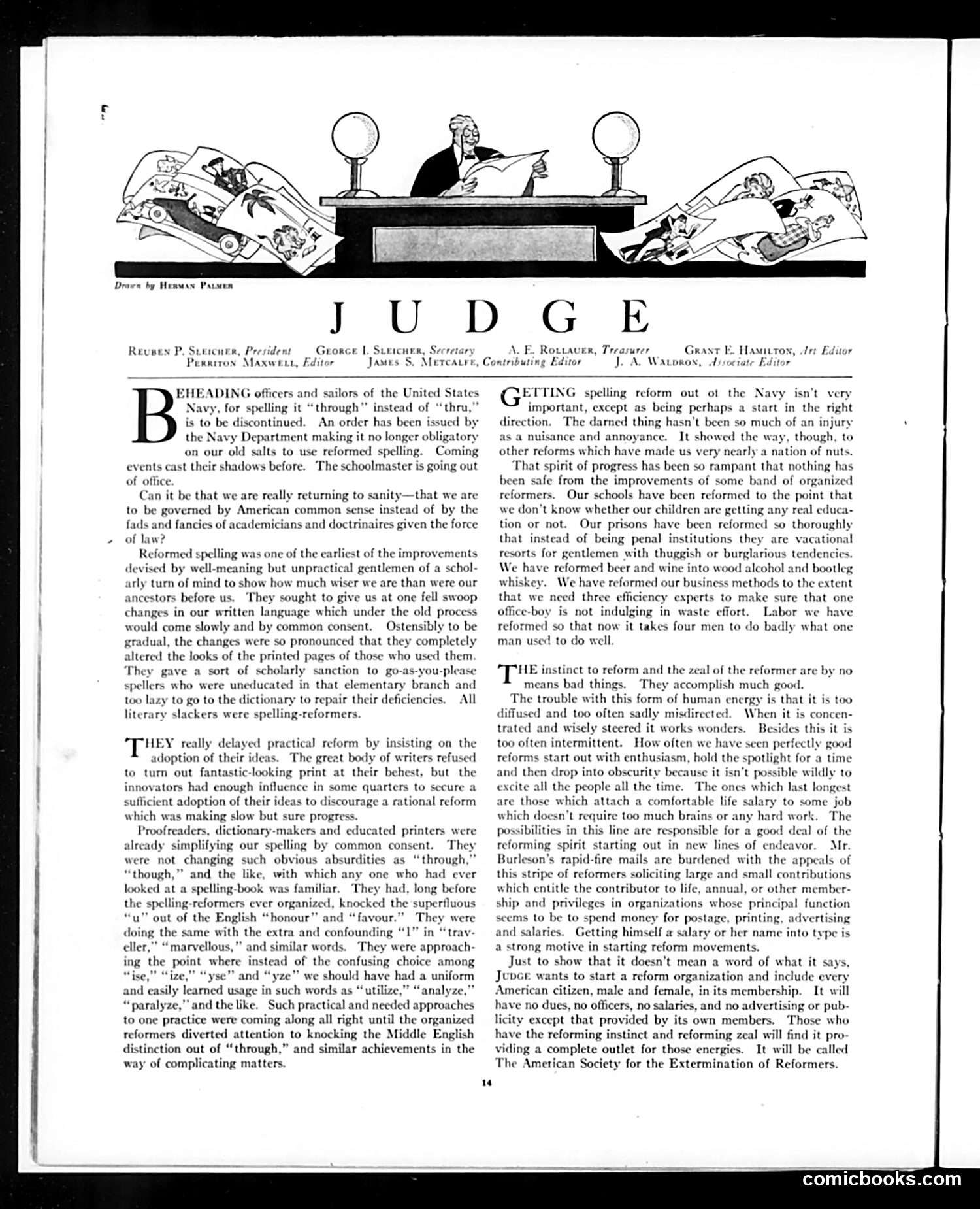 Judge — January 1, 1921 — page 14 of 32