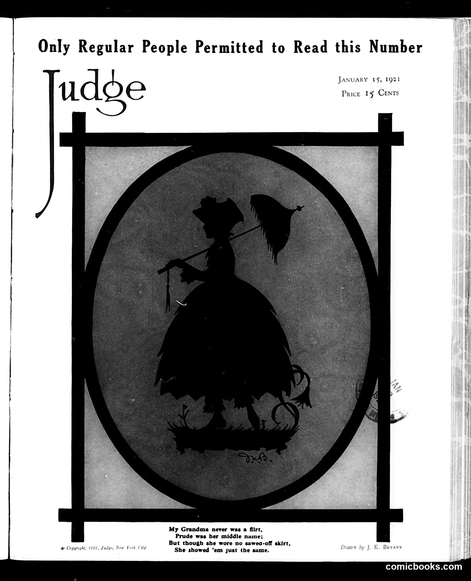 Judge — January 15, 1921