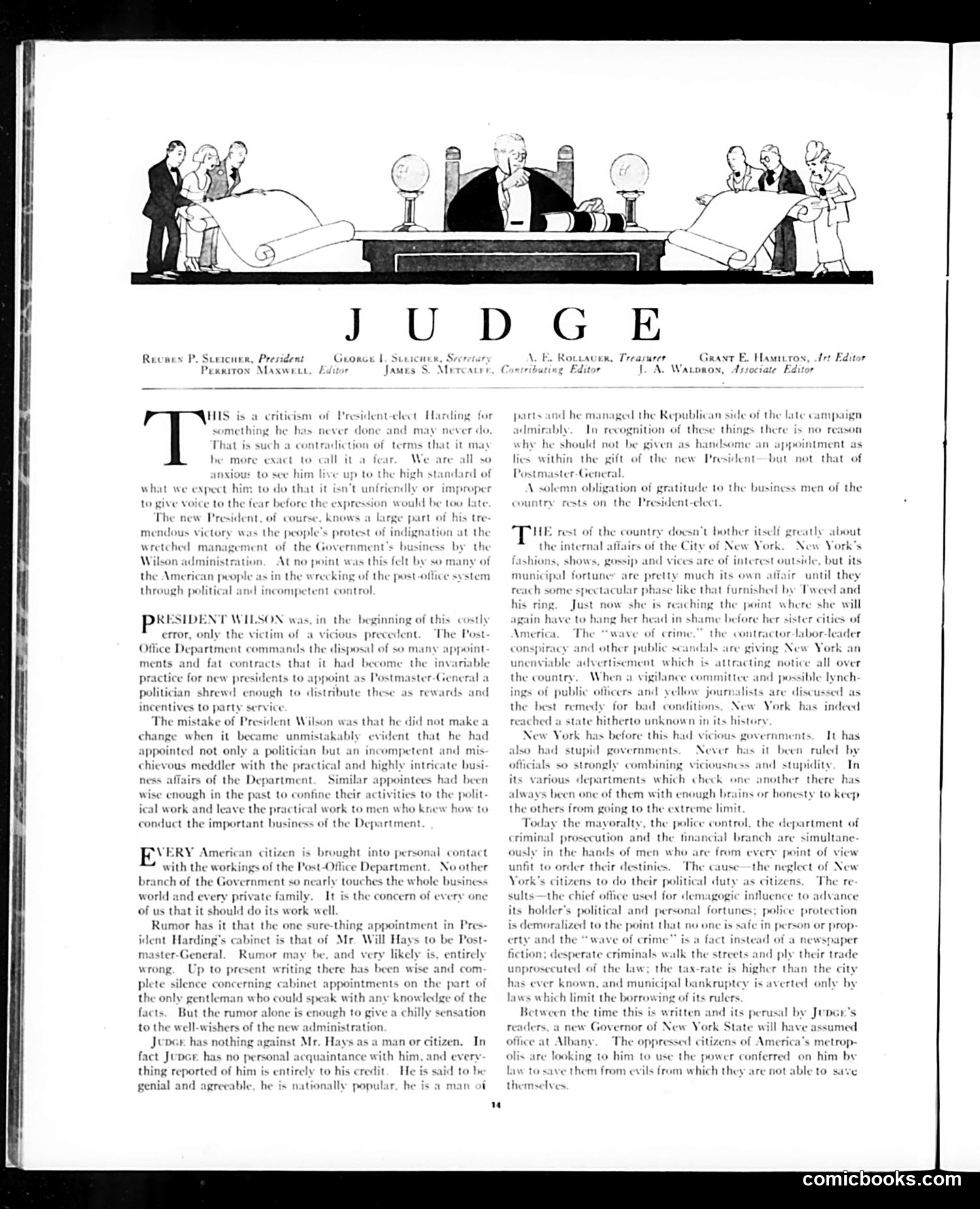 Judge — January 15, 1921 — page 14 of 32