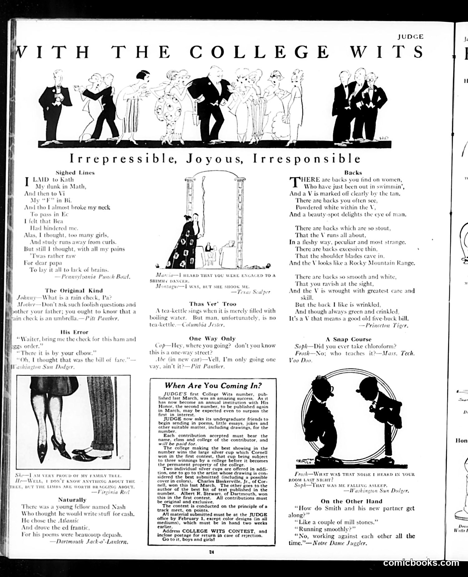 Judge — January 15, 1921 — page 24 of 32