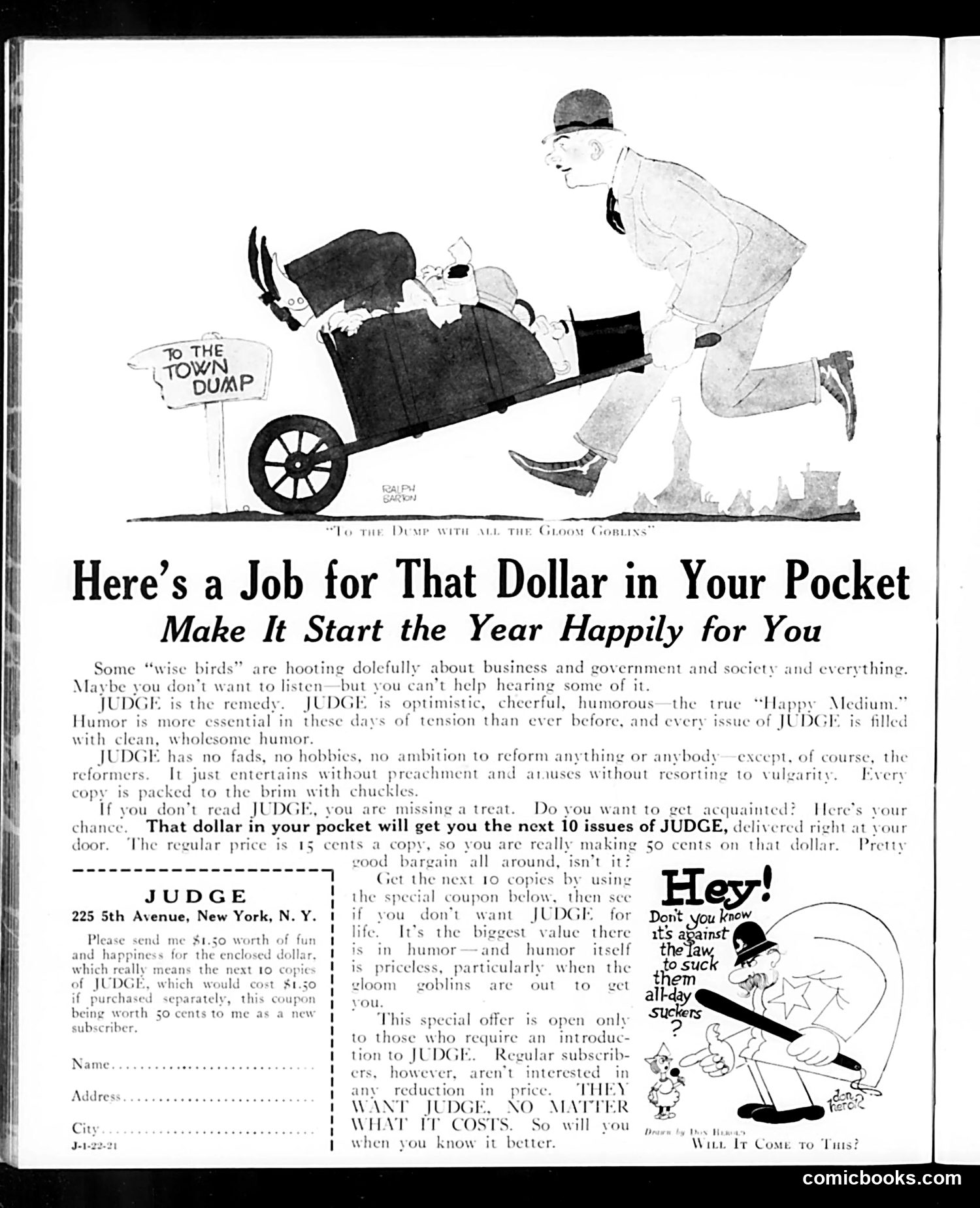 Judge — January 22, 1921 — page 2 of 32