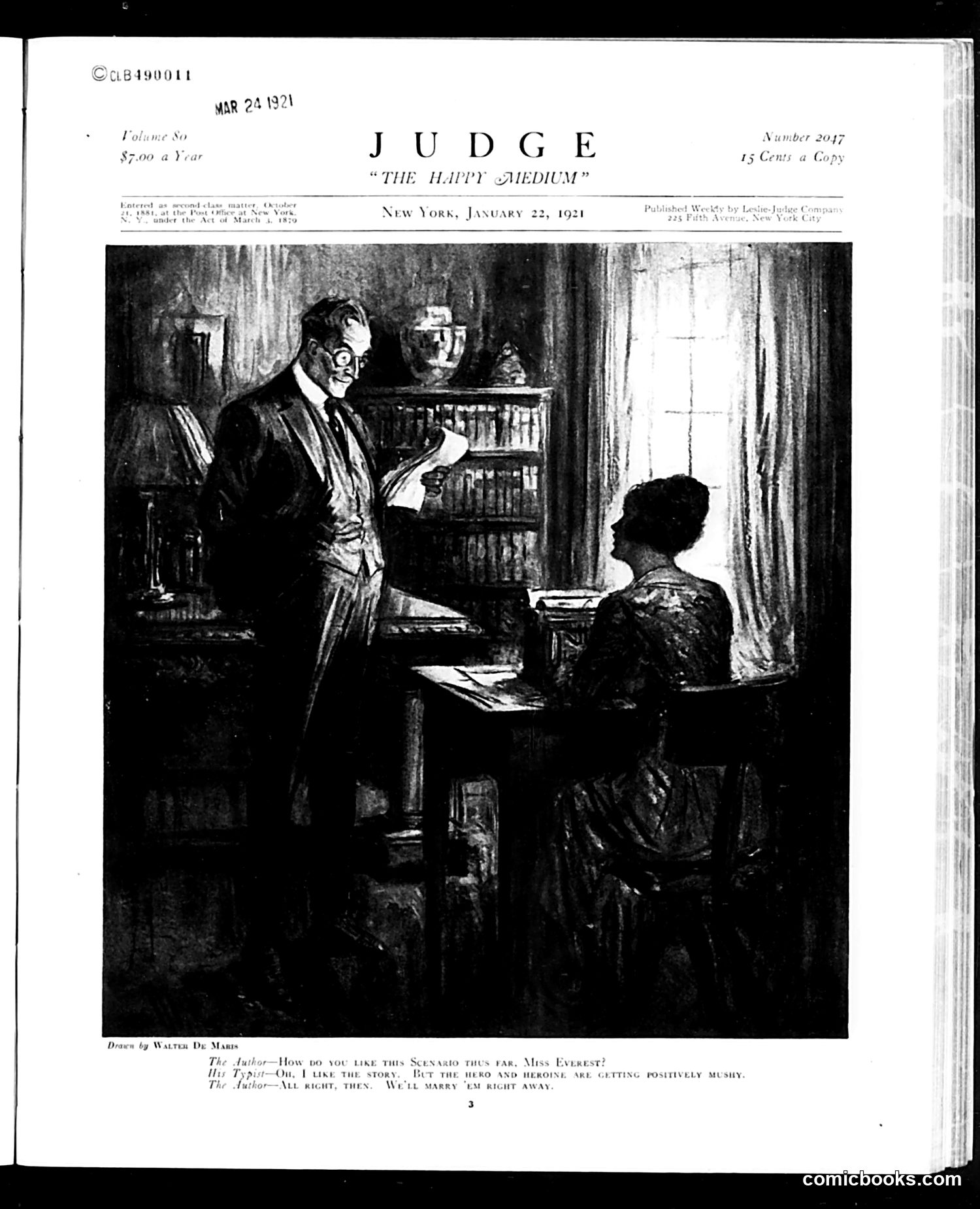 Judge — January 22, 1921 — page 3 of 32