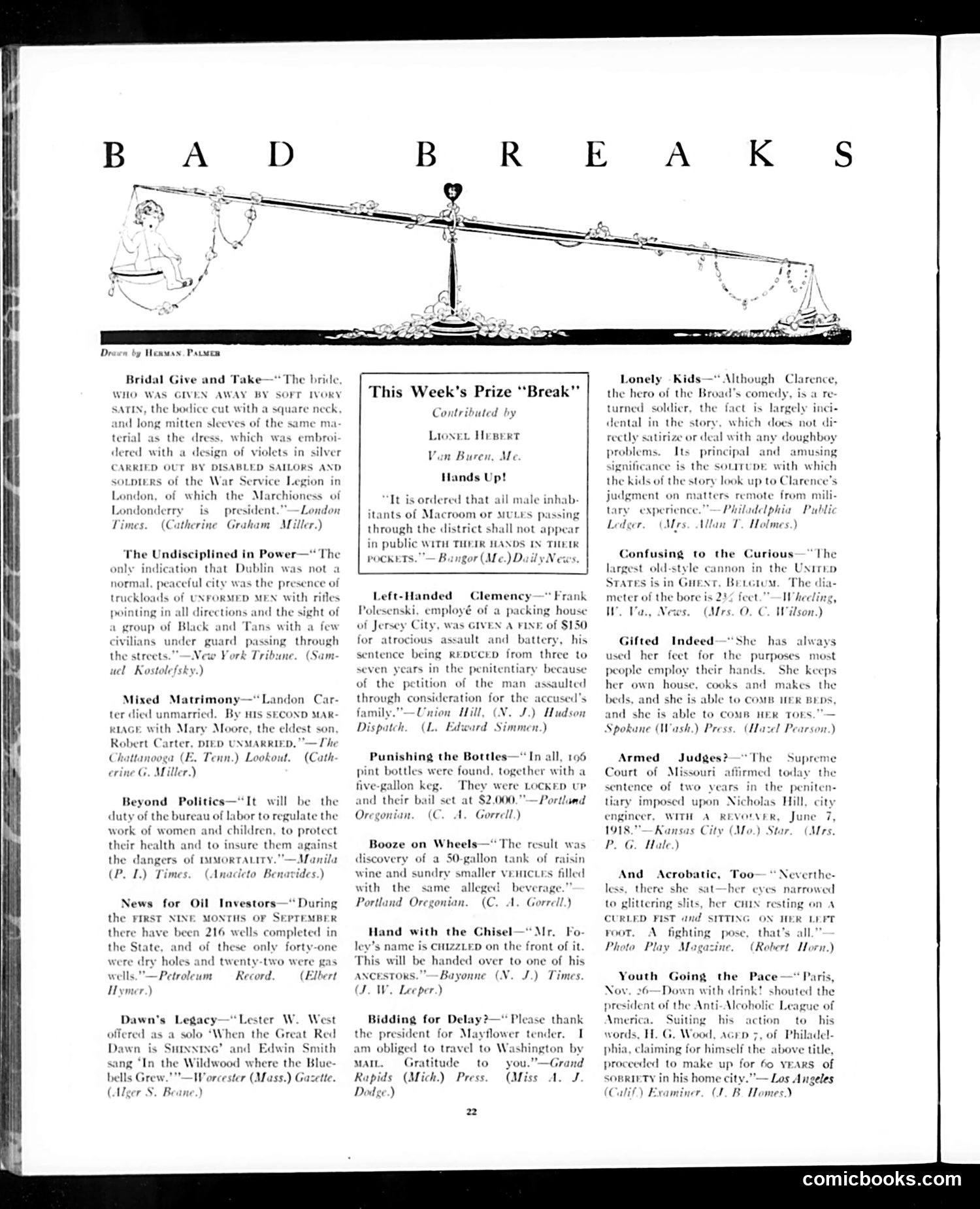 Judge — January 22, 1921 — page 22 of 32