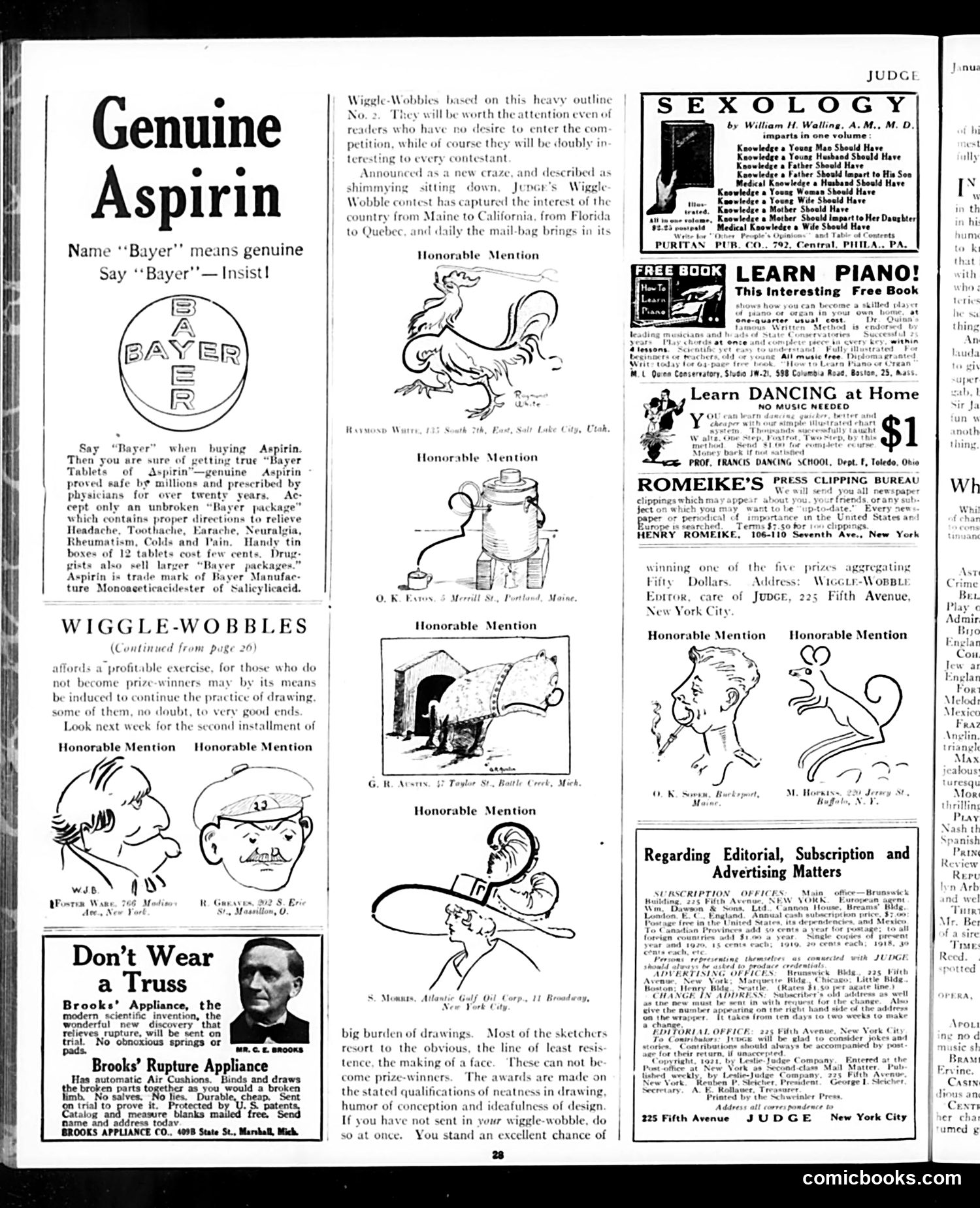 Judge — January 22, 1921 — page 28 of 32