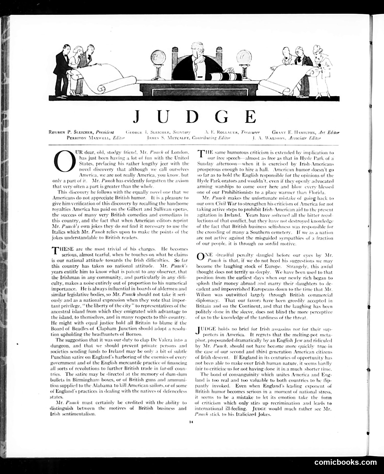 Judge — January 29, 1921 — page 14 of 32