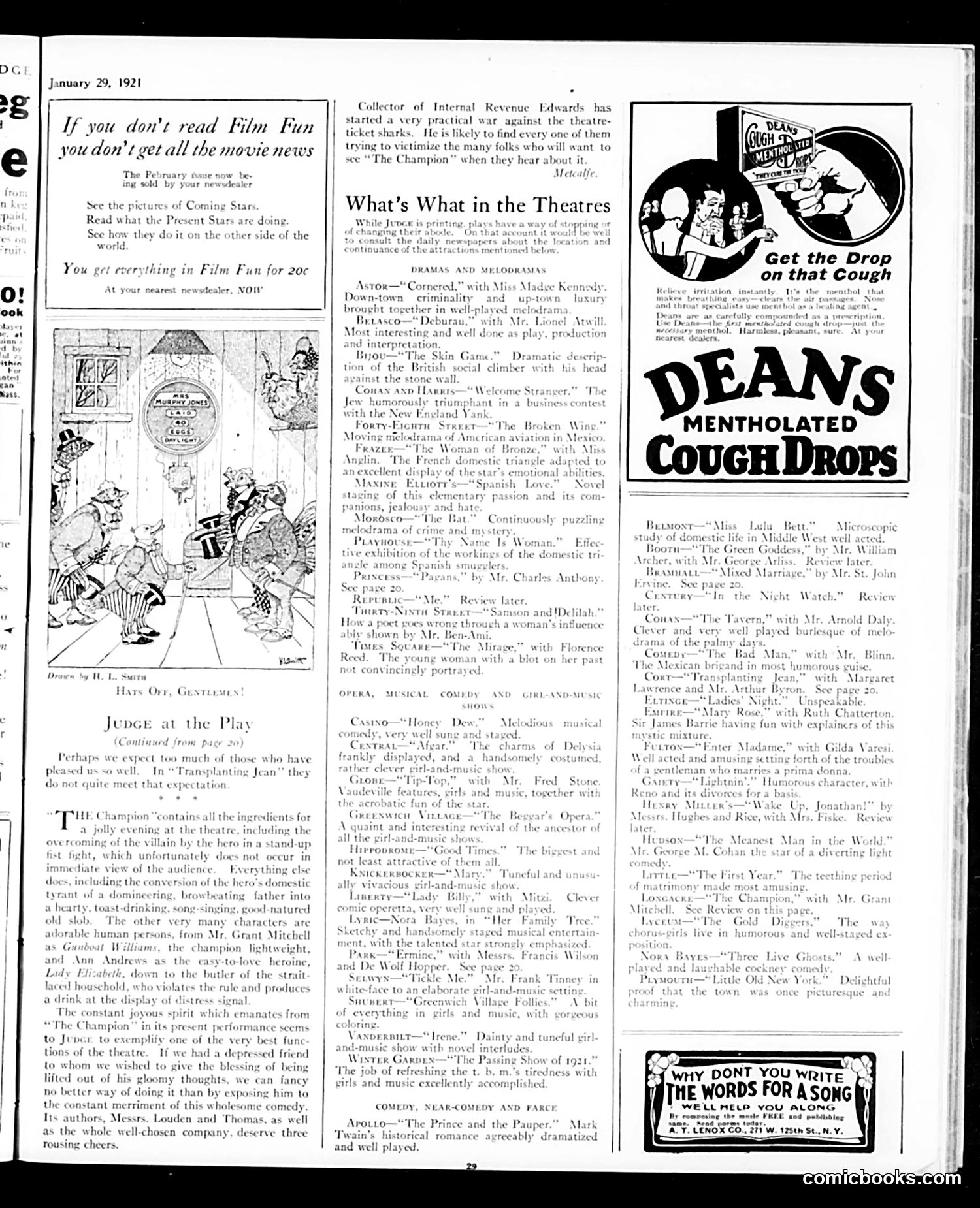 Judge — January 29, 1921 — page 29 of 32