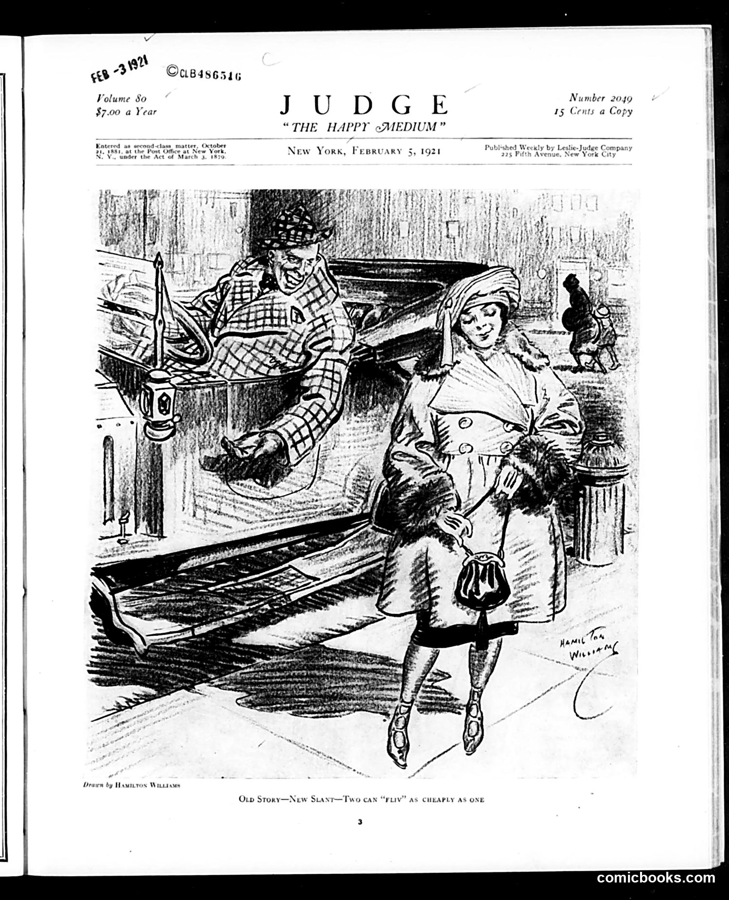 Judge — February 5, 1921 — page 3 of 32