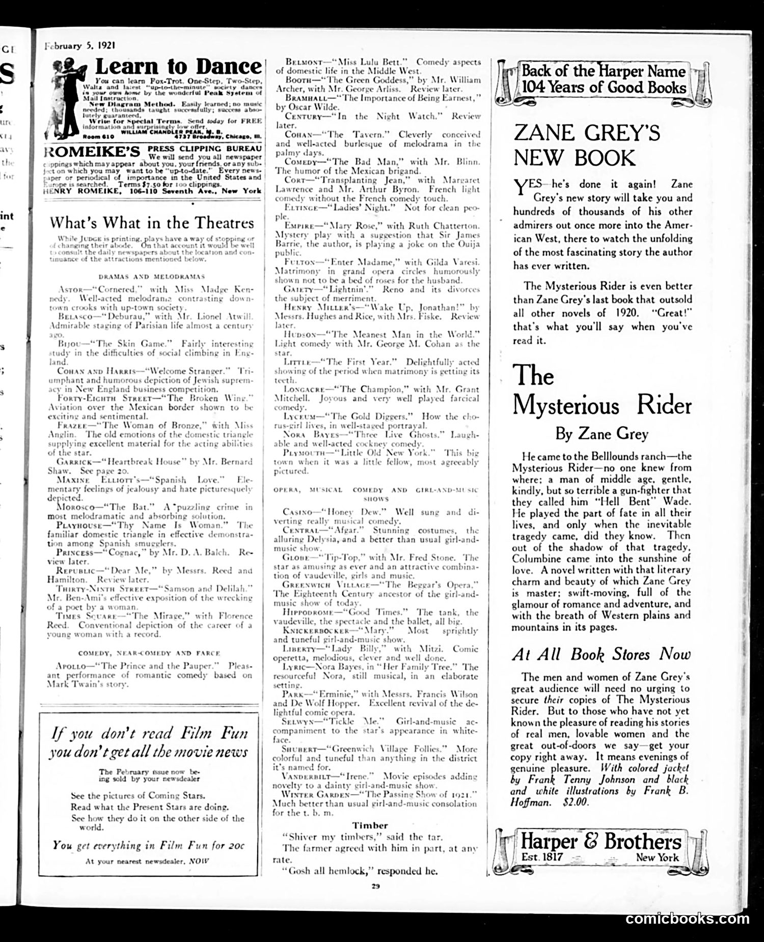 Judge — February 5, 1921 — page 29 of 32