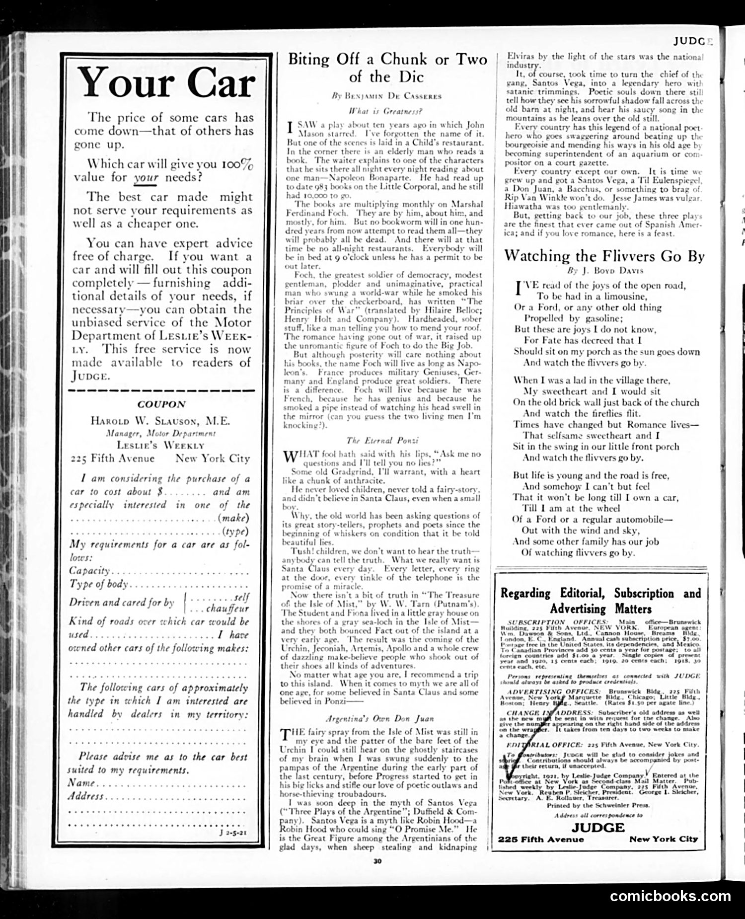 Judge — February 5, 1921 — page 30 of 32