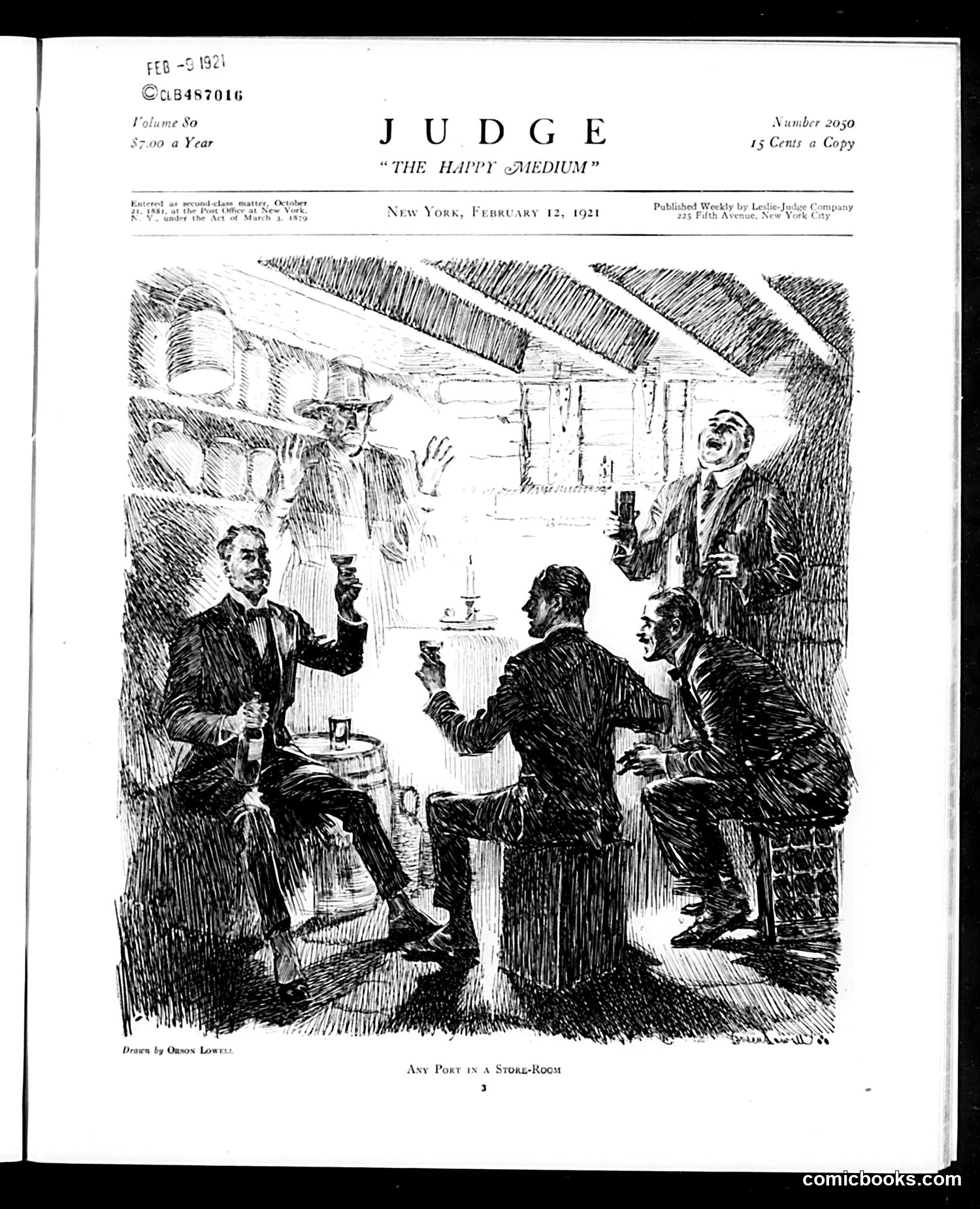 Judge — February 12, 1921 — page 3 of 32