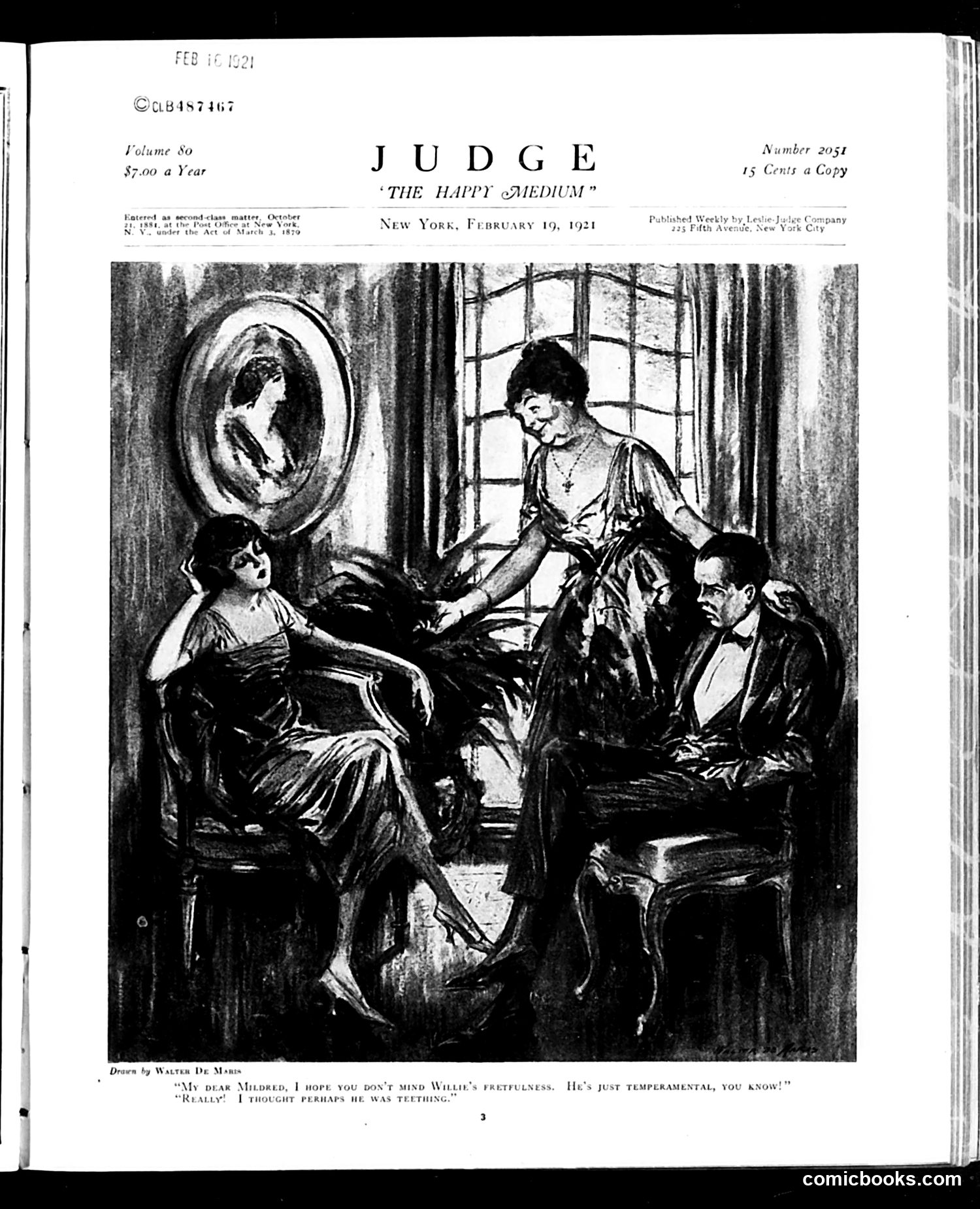 Judge — February 19, 1921 — page 3 of 32