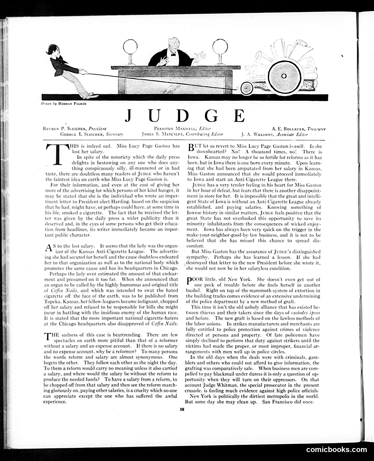 Judge — February 19, 1921 — page 16 of 32