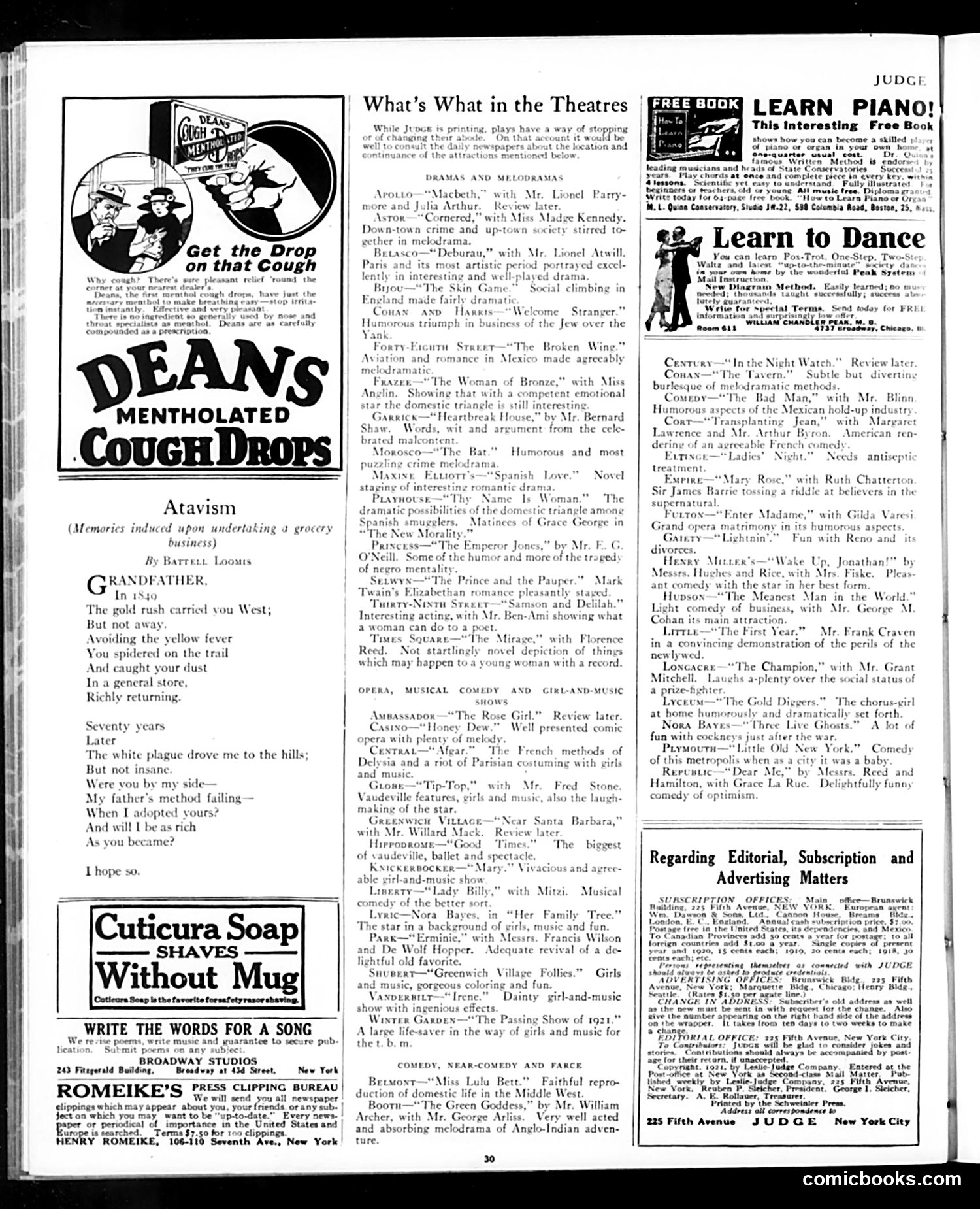 Judge — February 19, 1921 — page 30 of 32