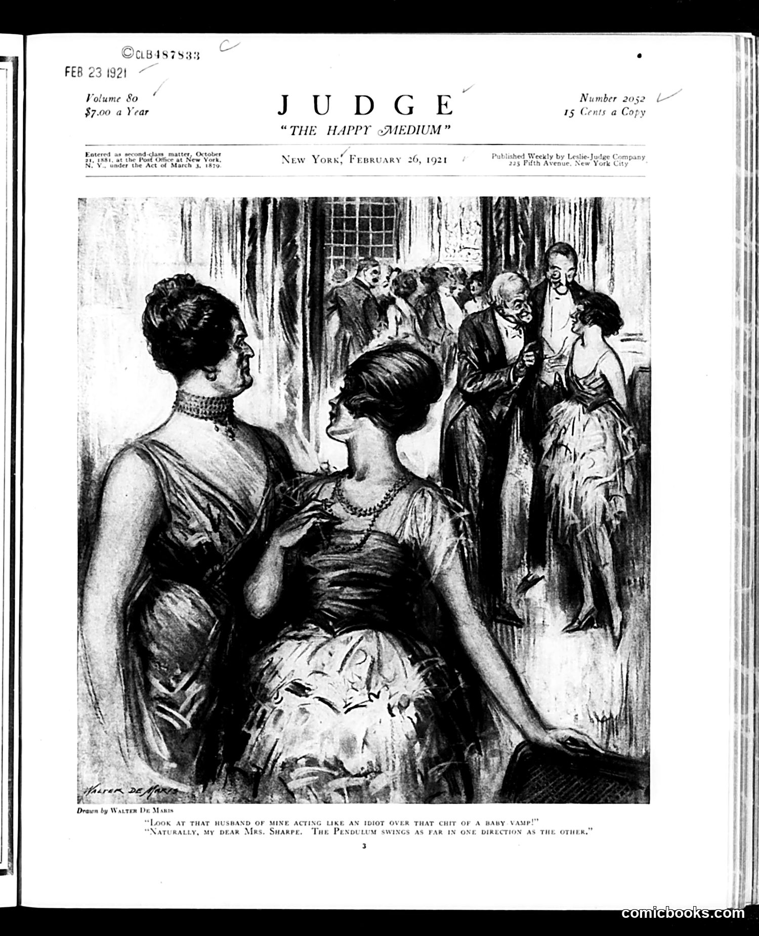 Judge — February 26, 1921 — page 3 of 32