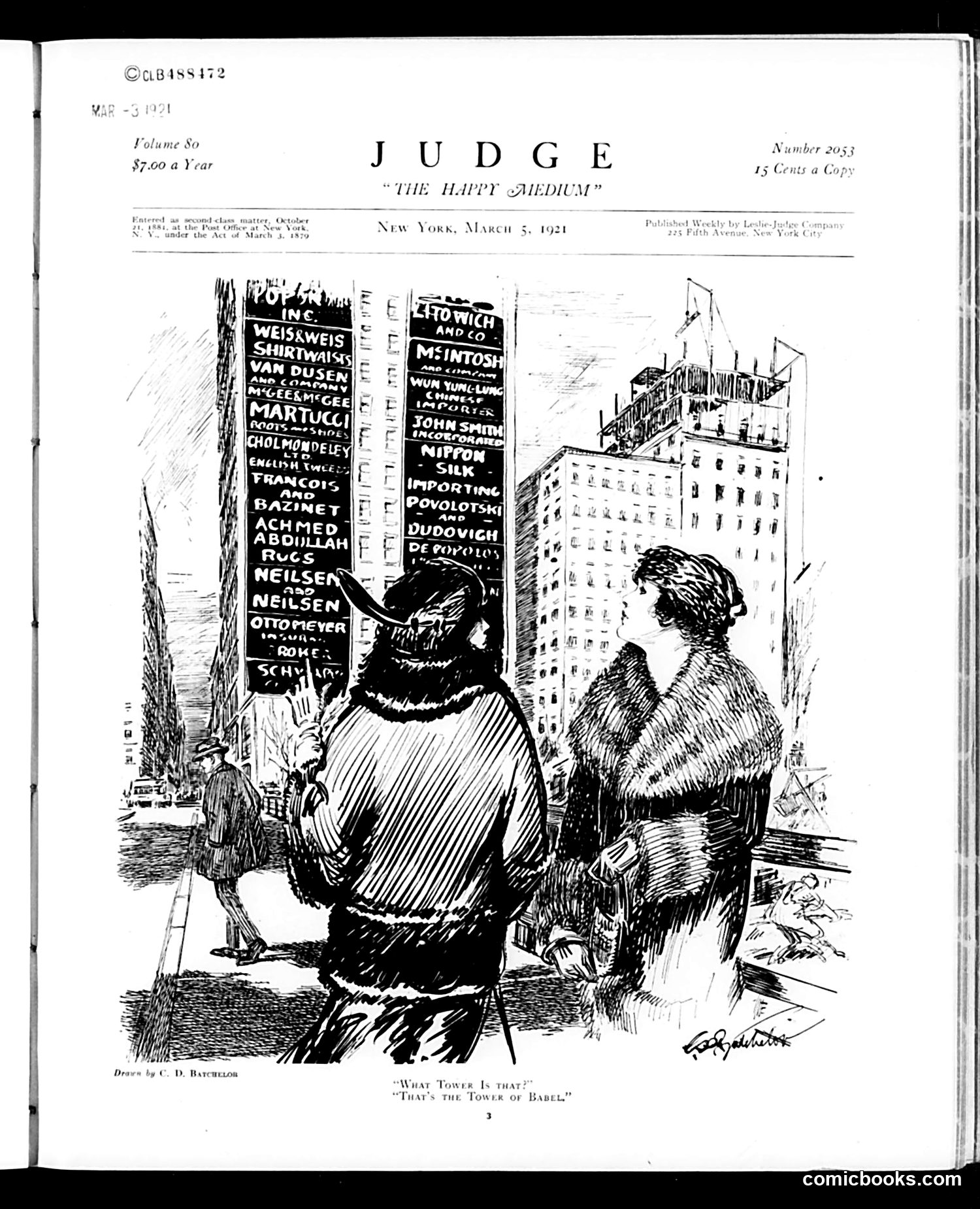 Judge — March 5, 1921 — page 3 of 32