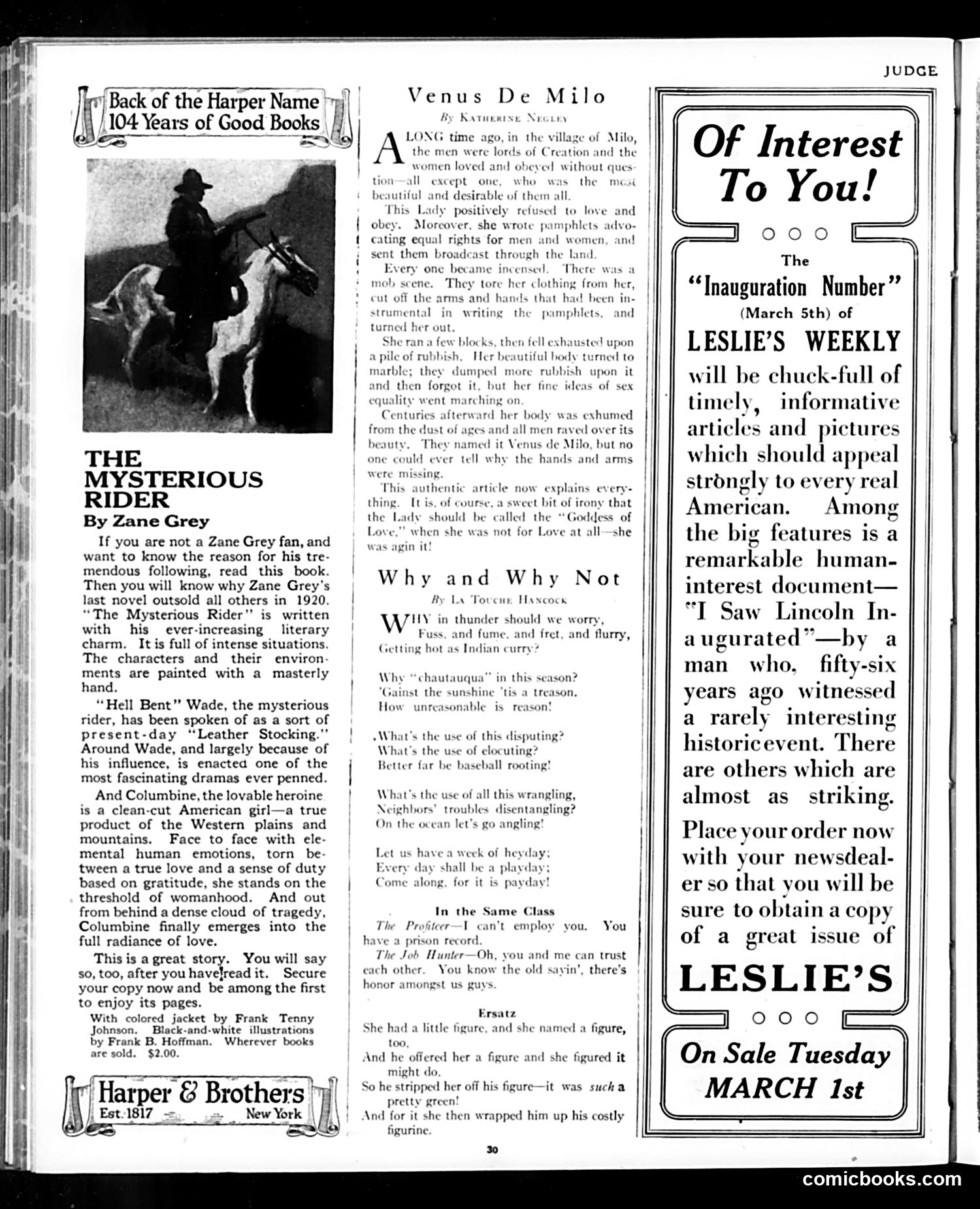 Judge — March 5, 1921 — page 30 of 32