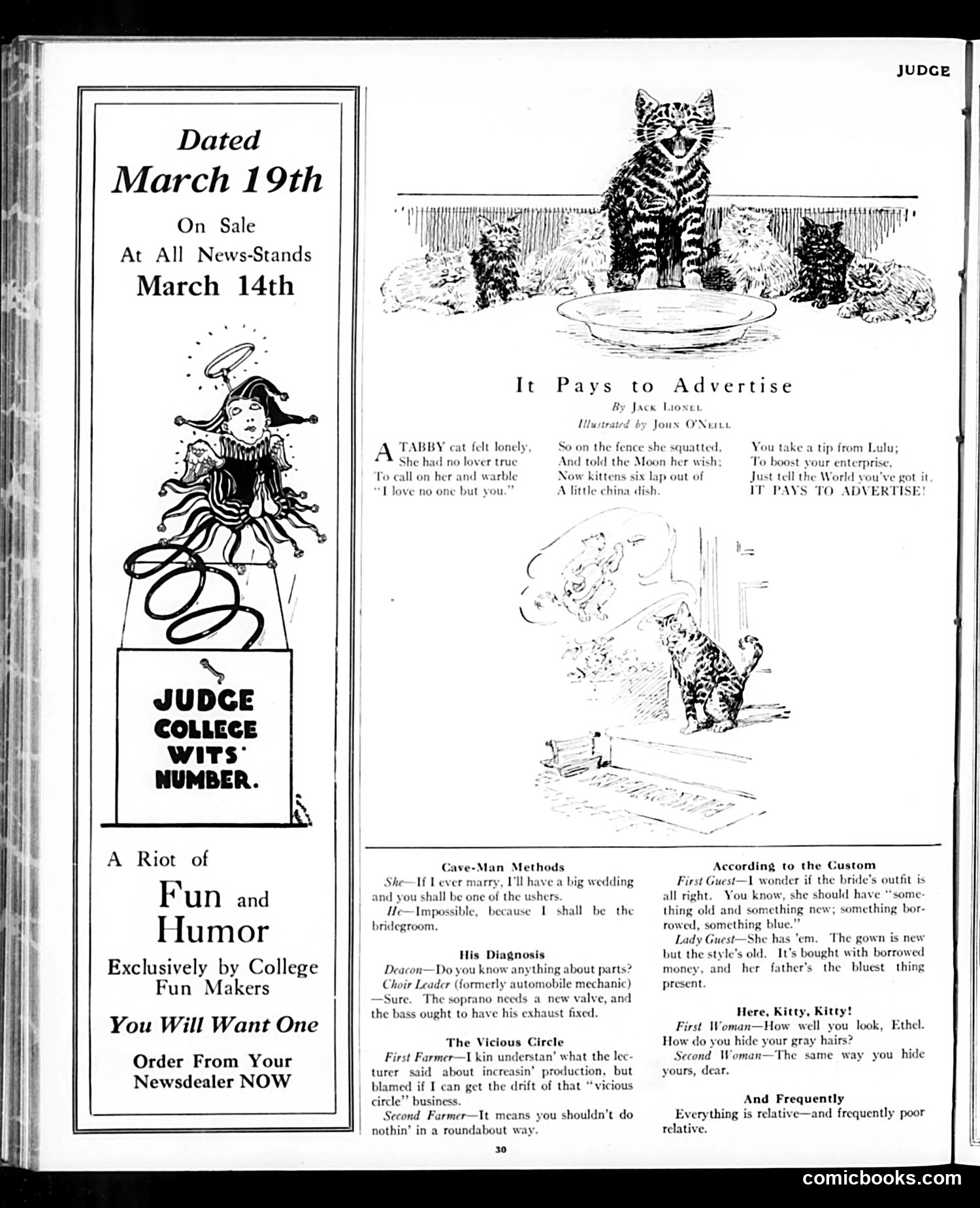 Judge — March 12, 1921 — page 30 of 32