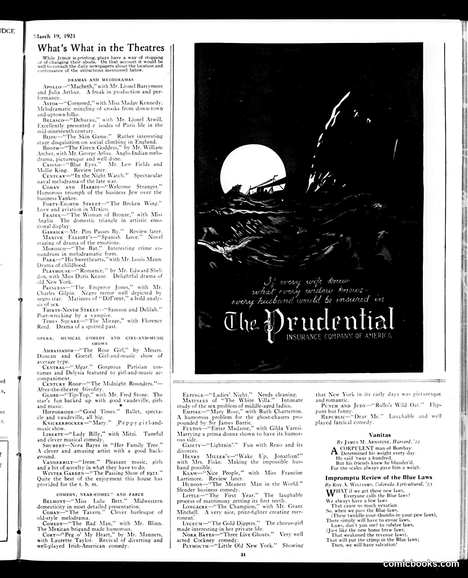 Judge — March 19, 1921 — page 31 of 36