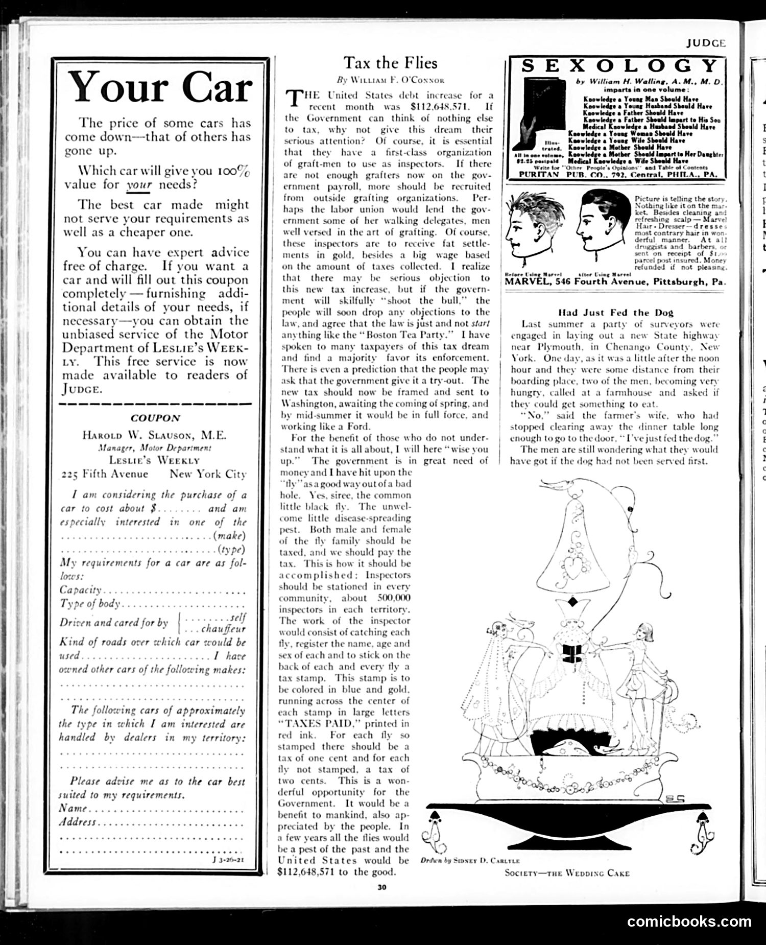Judge — March 26, 1921 — page 30 of 32