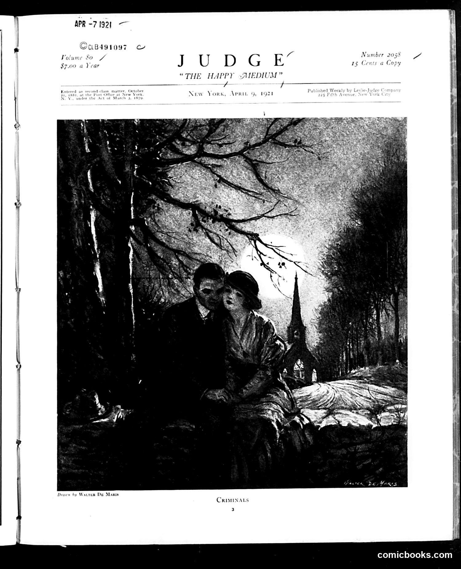 Judge — April 9, 1921 — page 3 of 32