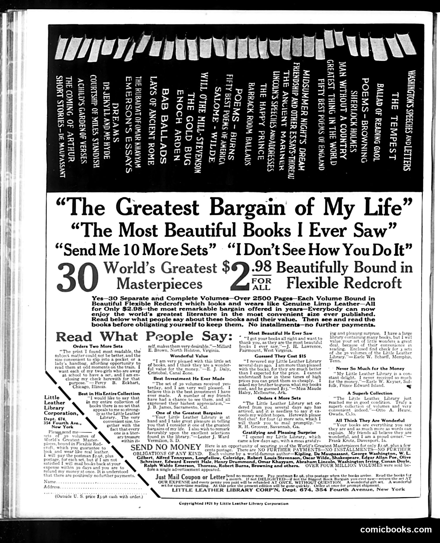 Judge — April 9, 1921 — page 32 of 32