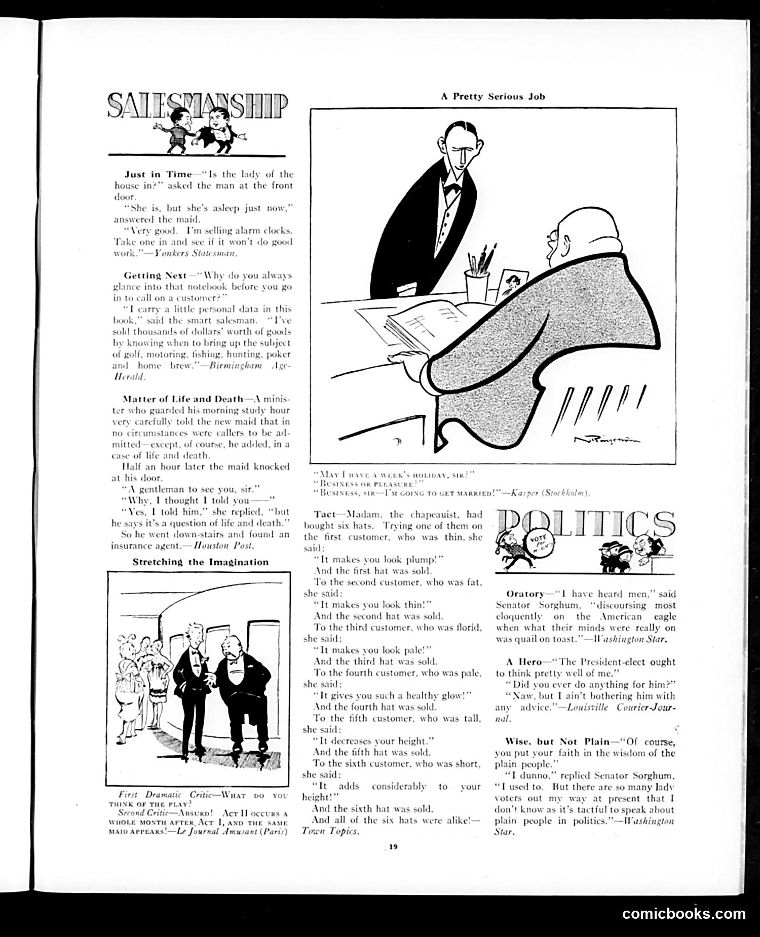 Judge — April 23, 1921 — page 19 of 32